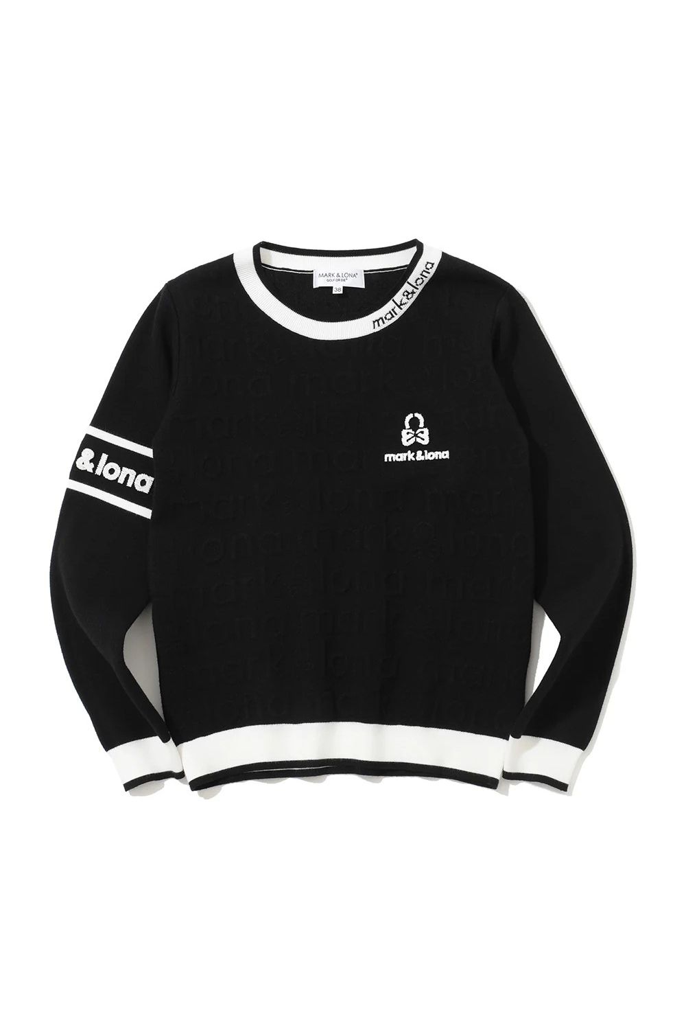 MARK&LONA - 【26SS】【レディース】 MERIDIAN EMBOSS LOGO KNIT