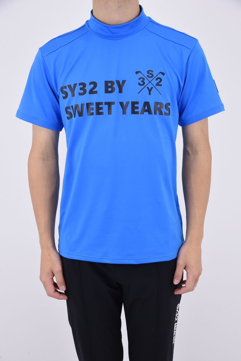 SY32 by SWEET YEARS GOLF - MOCKNECK SHIRTS / ブランドロゴ モック
