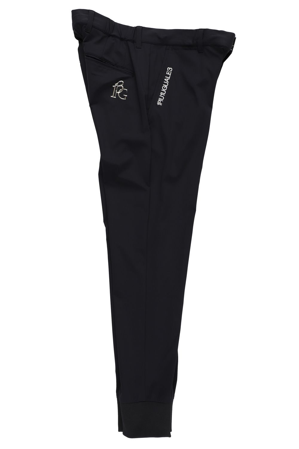 1PIU1UGUALE3 GOLF - 【26SS】 RIB PANTS / リブパンツ (ブラック