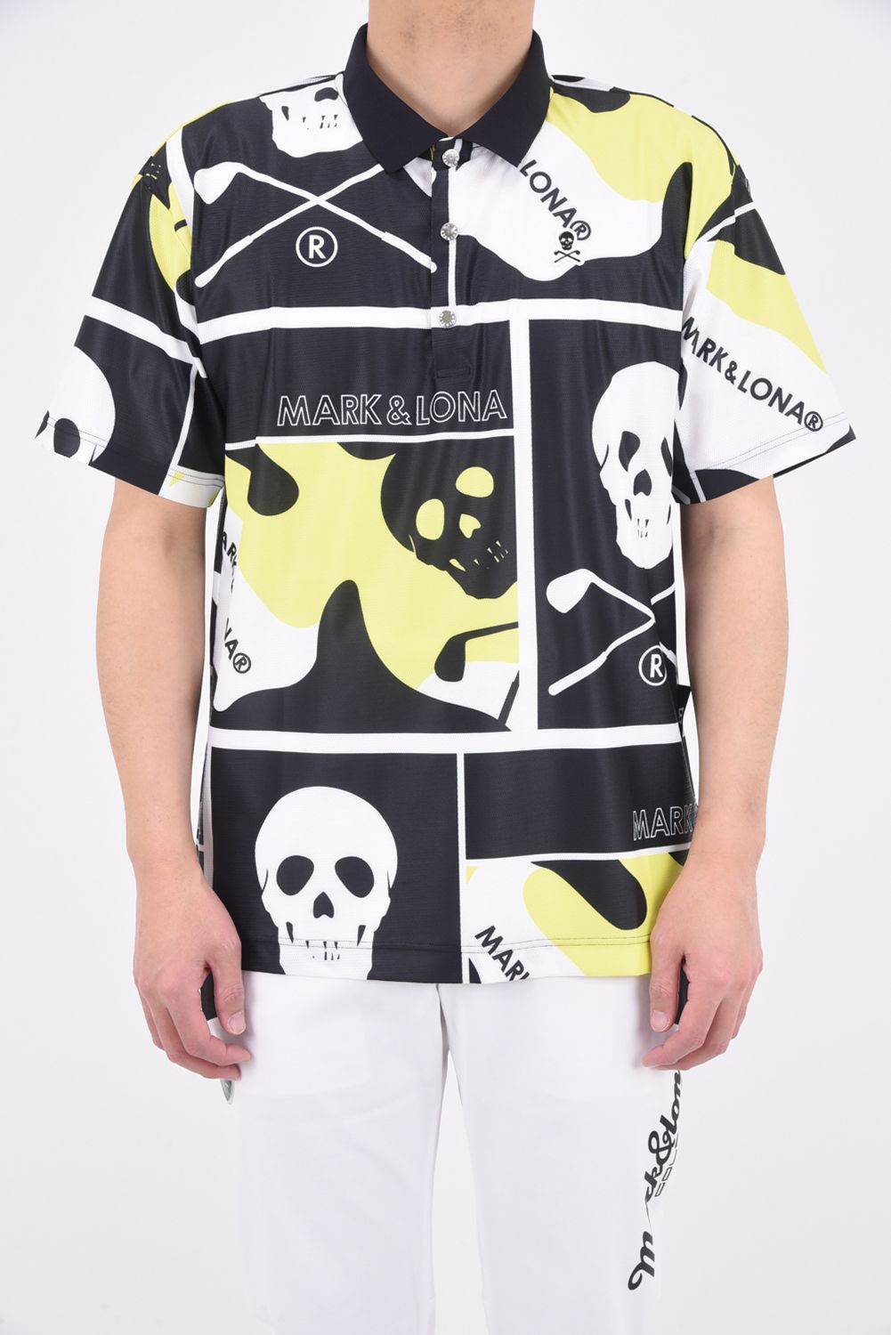 MARK&LONA☆ハワイ限定カモフラポロシャツ48パーリーゲイツキムタク