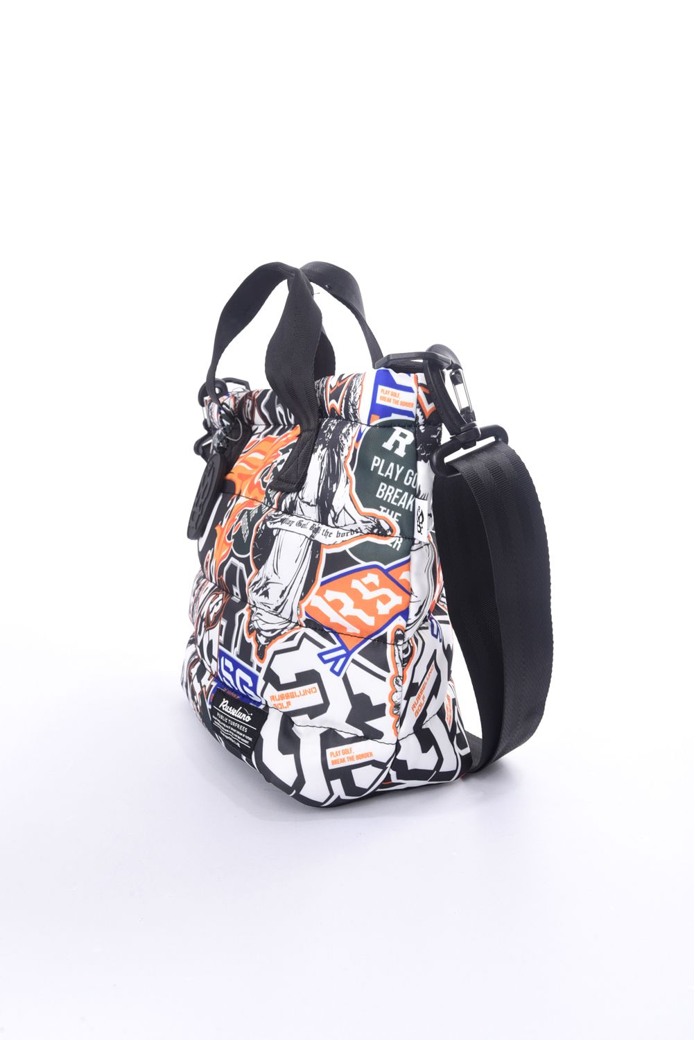 RUSSELUNO - PADDED CART BAG / カートバッグ (ブラック) | GOSSIP GOLF