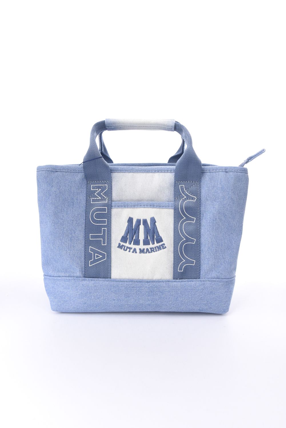 muta - DENIM PARTITION TOTE BAG / デニム生地 パーテーショントート