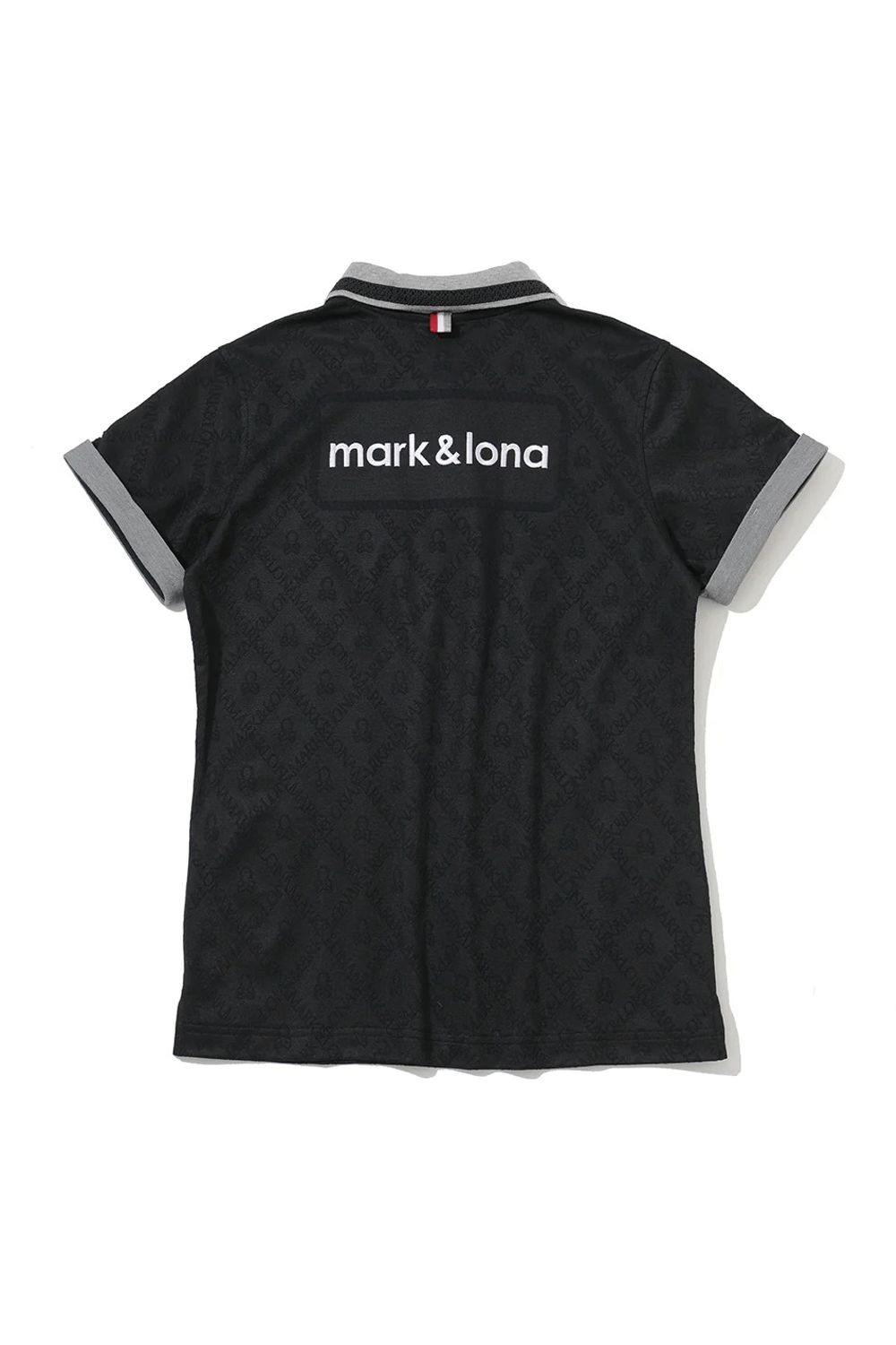 MARK&LONA - 【26SS】【レディース】 ADAMANT JACQUARD POLO / ダイヤ