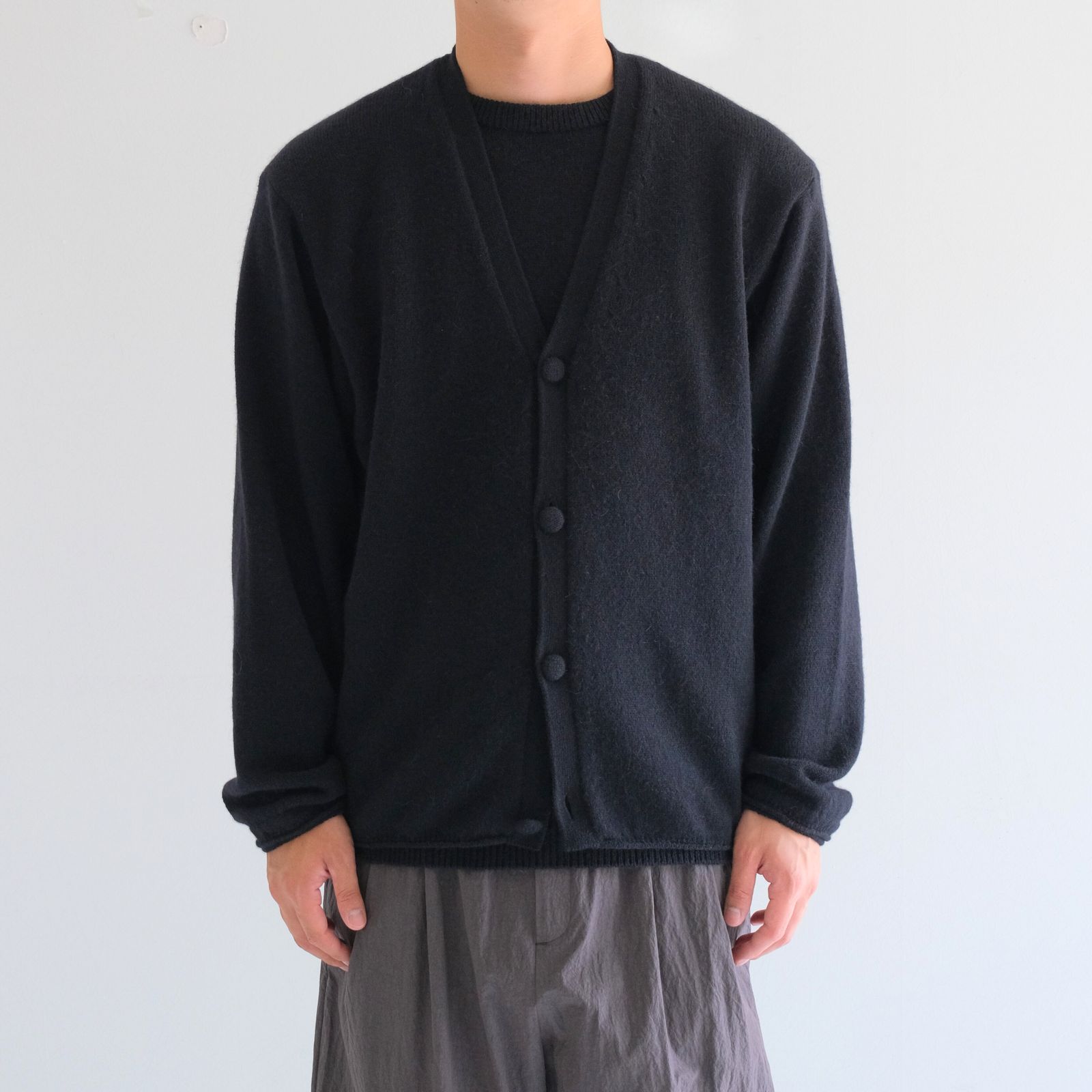 Blanc YM - ALPACA ENSEMBLE KINT PULLOVER / ニット / アルパカ