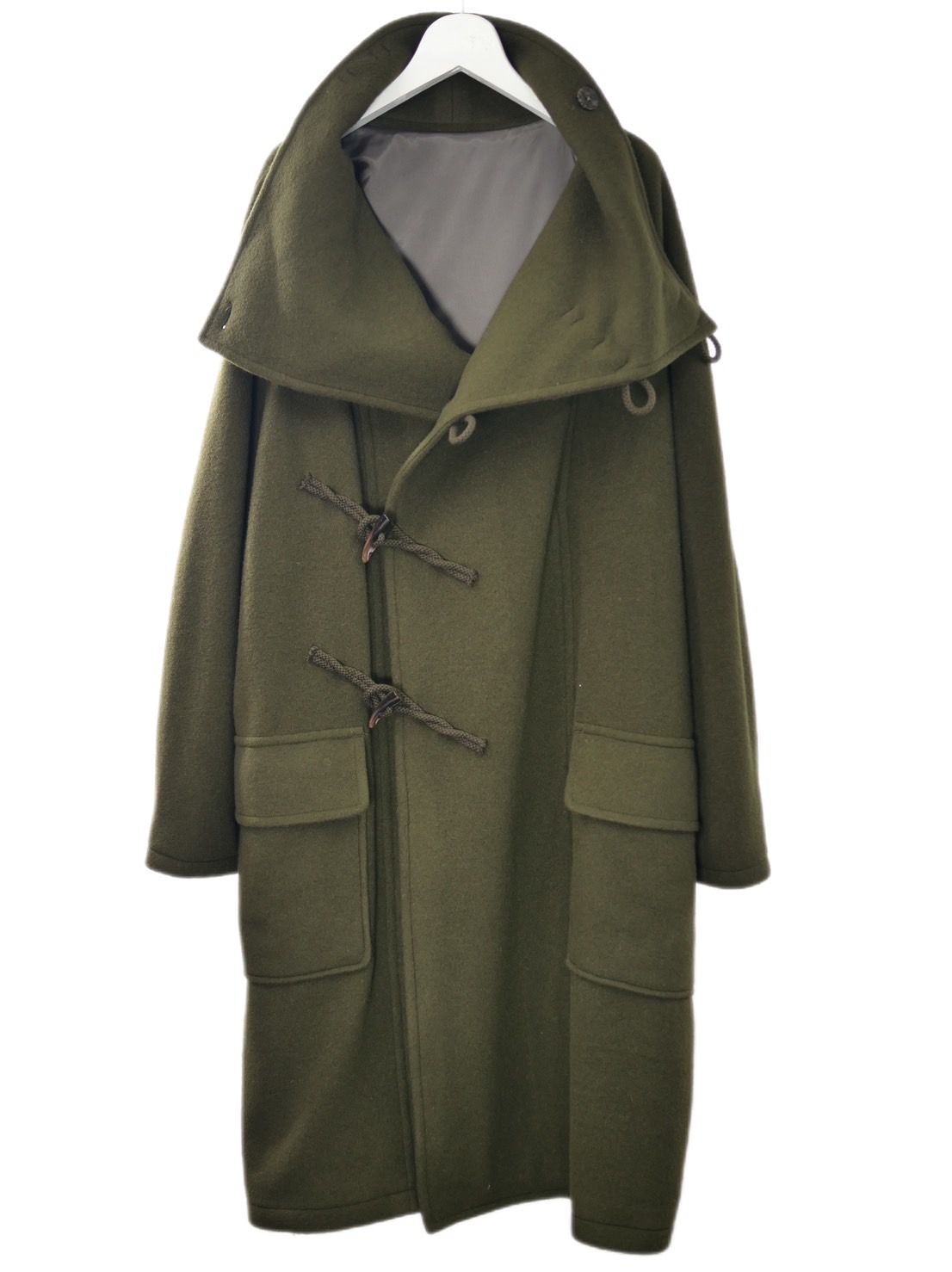 A NOVEL DAY. - 【WOOL混紡コート】ハイネックダッフルコート