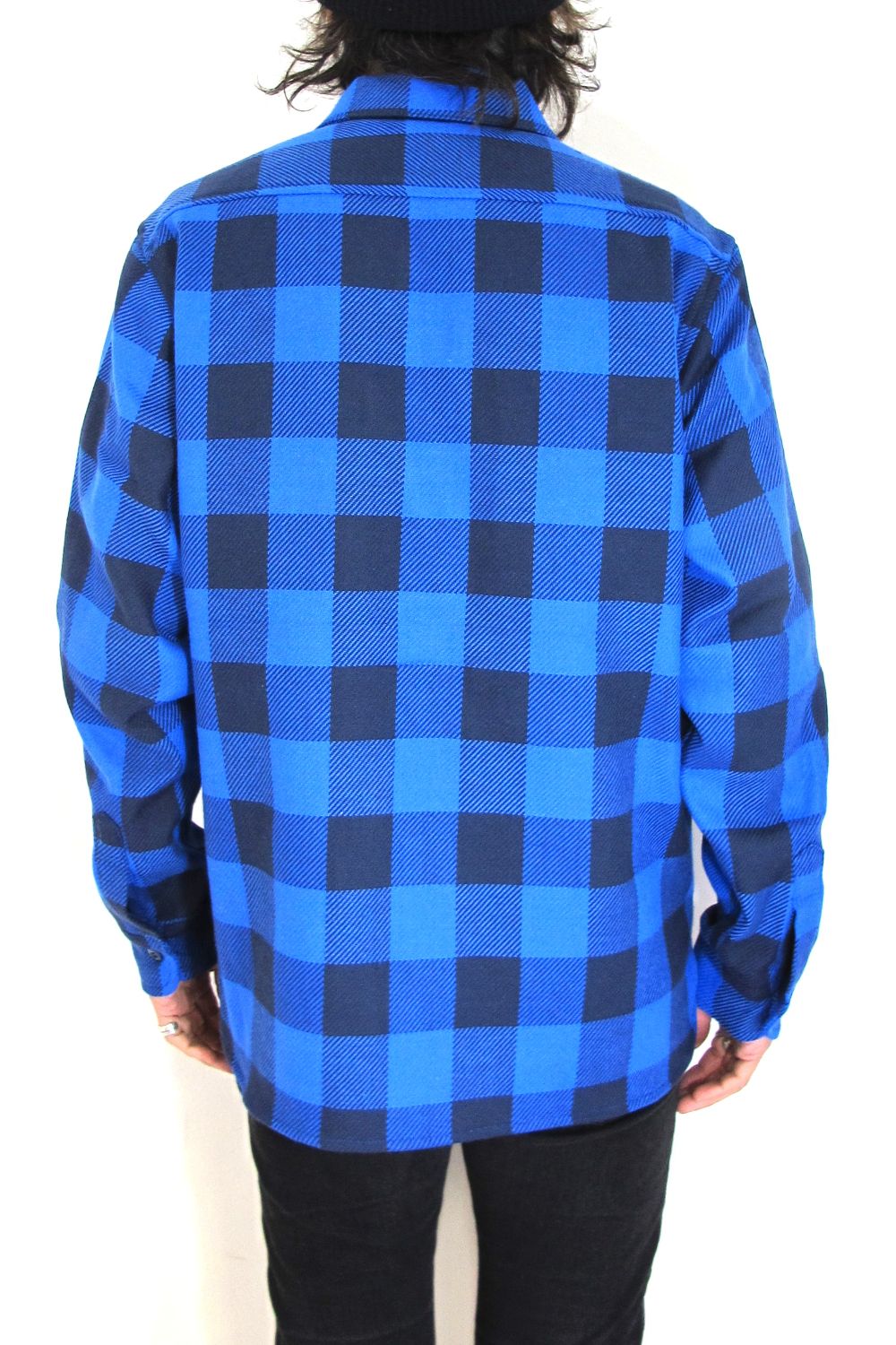 鮮やかな色味が目を惹くHIDEANDSEEK / CHECK CPO JACKET。 | LOOPHOLE