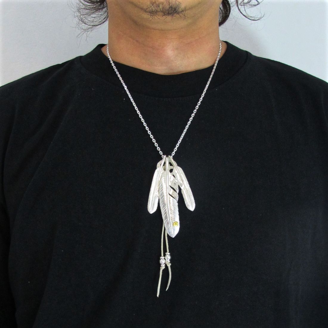 STUDIO T&Y - Feather M (Right) (SILVER) / 中フェザートップ (右向き