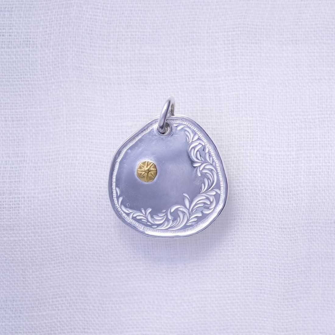 STUDIO T&Y - KARAKUSA Top LL with Gold Point S (SILVER) / 24金S