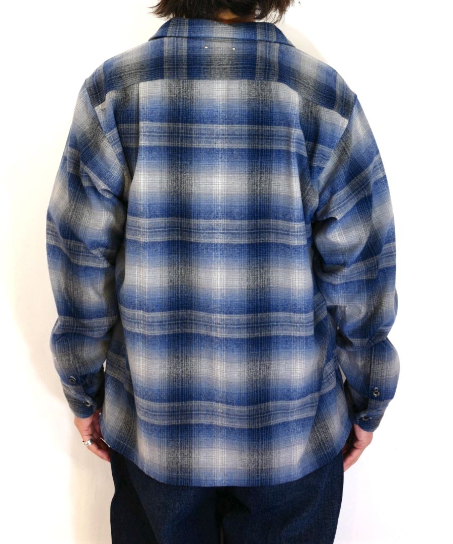 MINEDENIM - PENDLETON W.Plaid Open Collar SH (BPT) / ペンドルトン