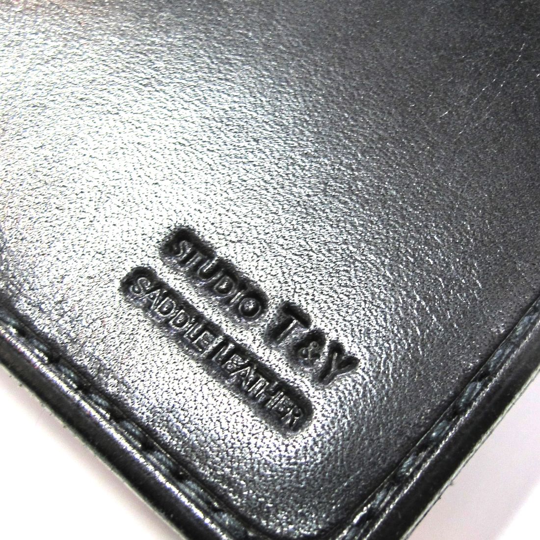 STUDIO T&Y - Middle Wallet 2 (BLACK) / ミドルウォレット2 | LOOPHOLE