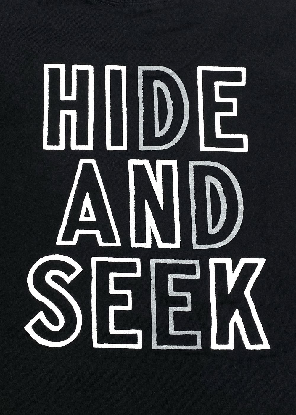 HIDE AND SEEK - Original H&S L/S Tee (BLACK) / 西浦徹 コラボ ロンT
