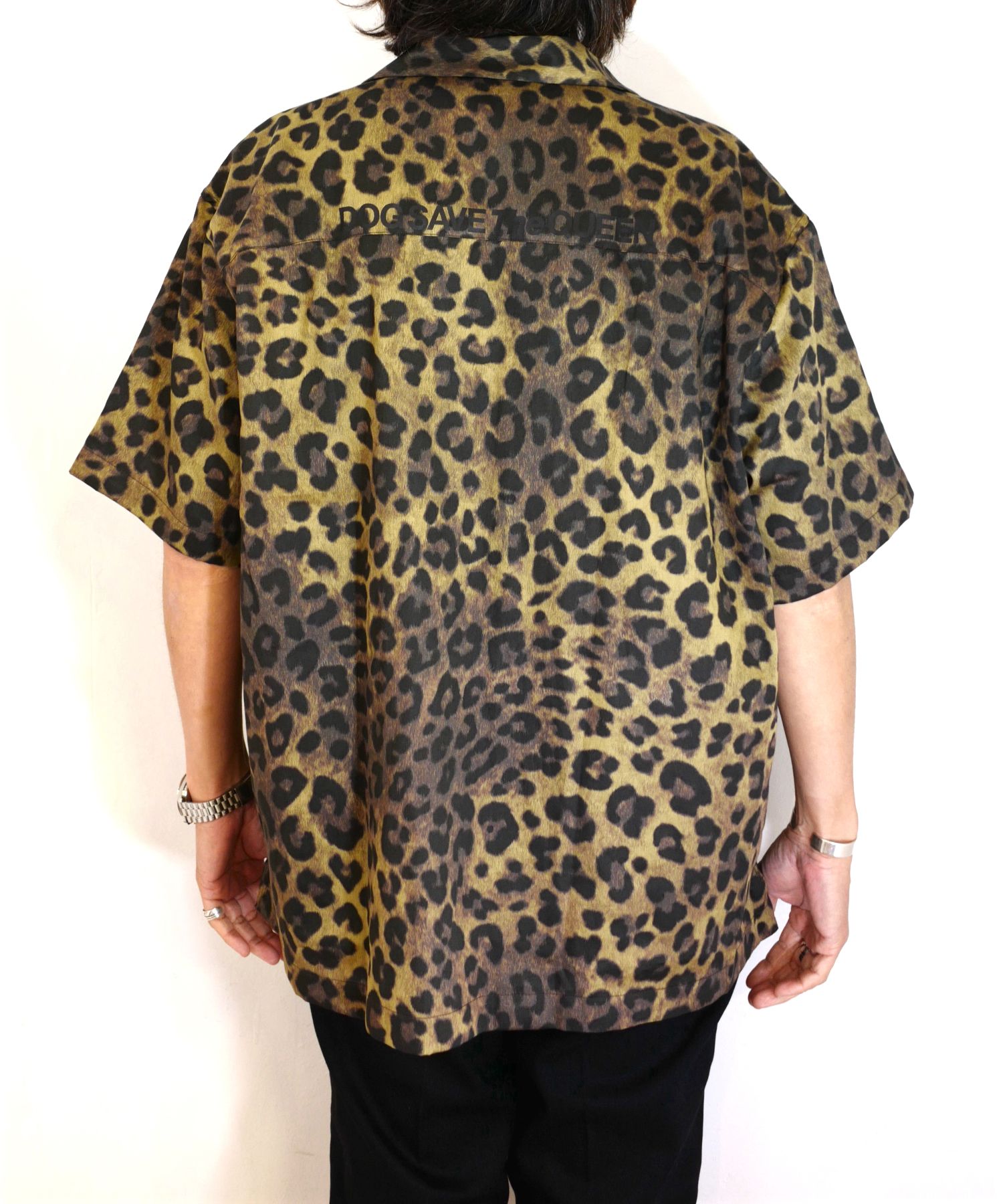 ROTTWEILER - 【ラスト1点】R9 LEOPARD S/S SHIRT (BEIGE