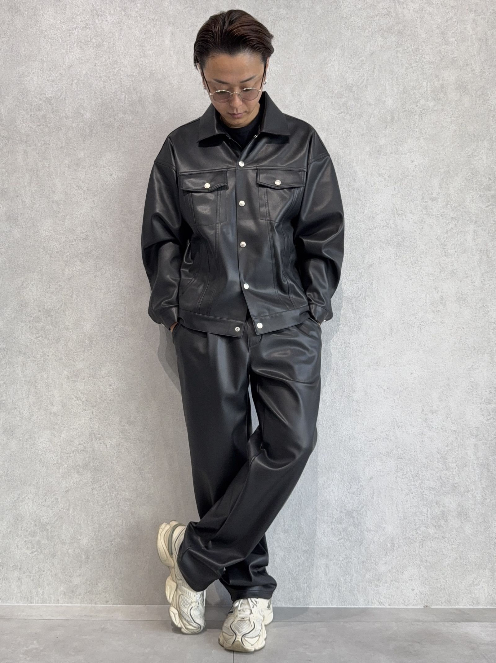 LUKE別注レザーパンツの無骨セットアップコーデ | 4579 | LUKE