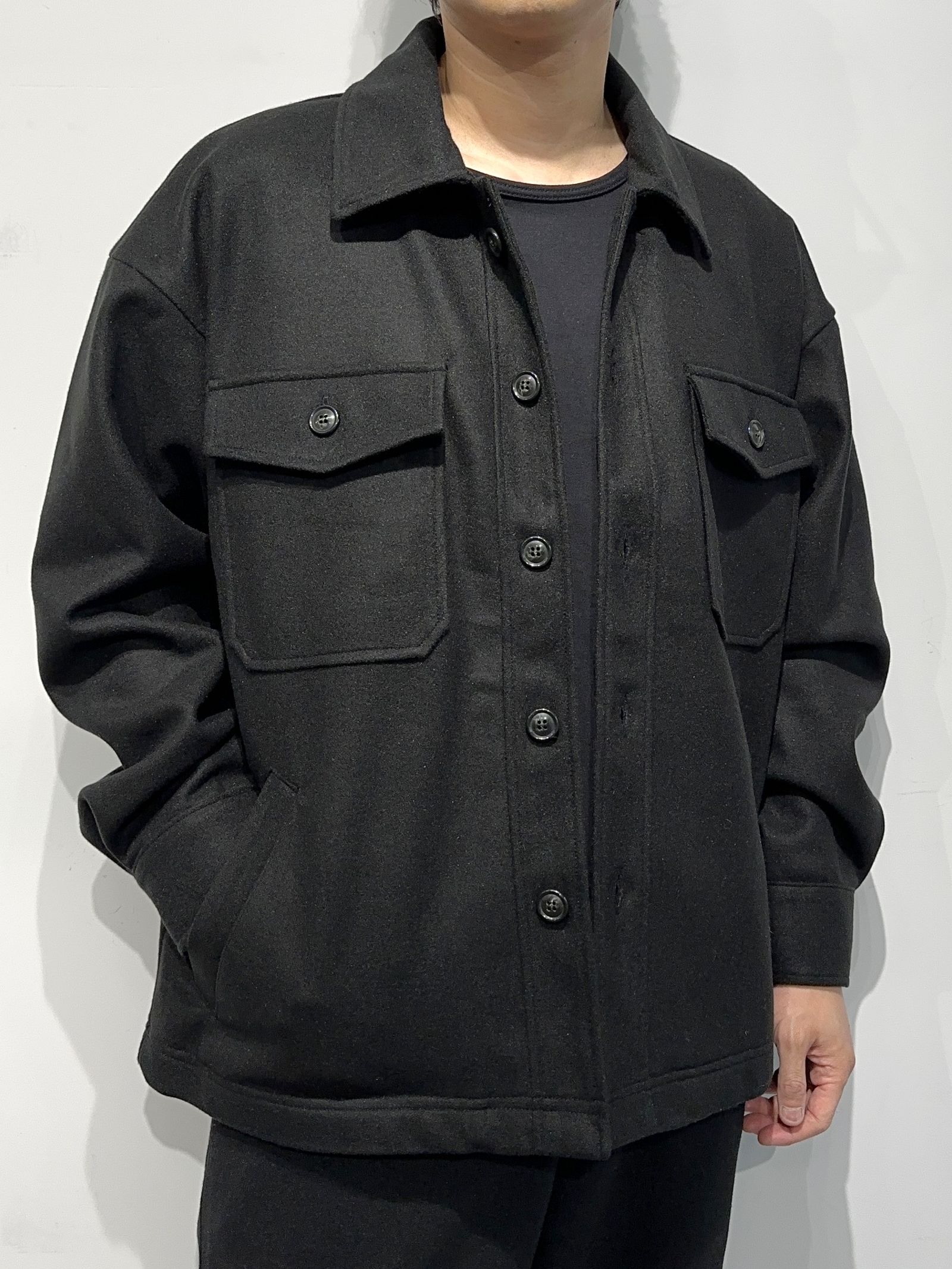 RESOUND CLOTHING - MELTON OVER CPO / RC33-JK-005 / メルトンCPO