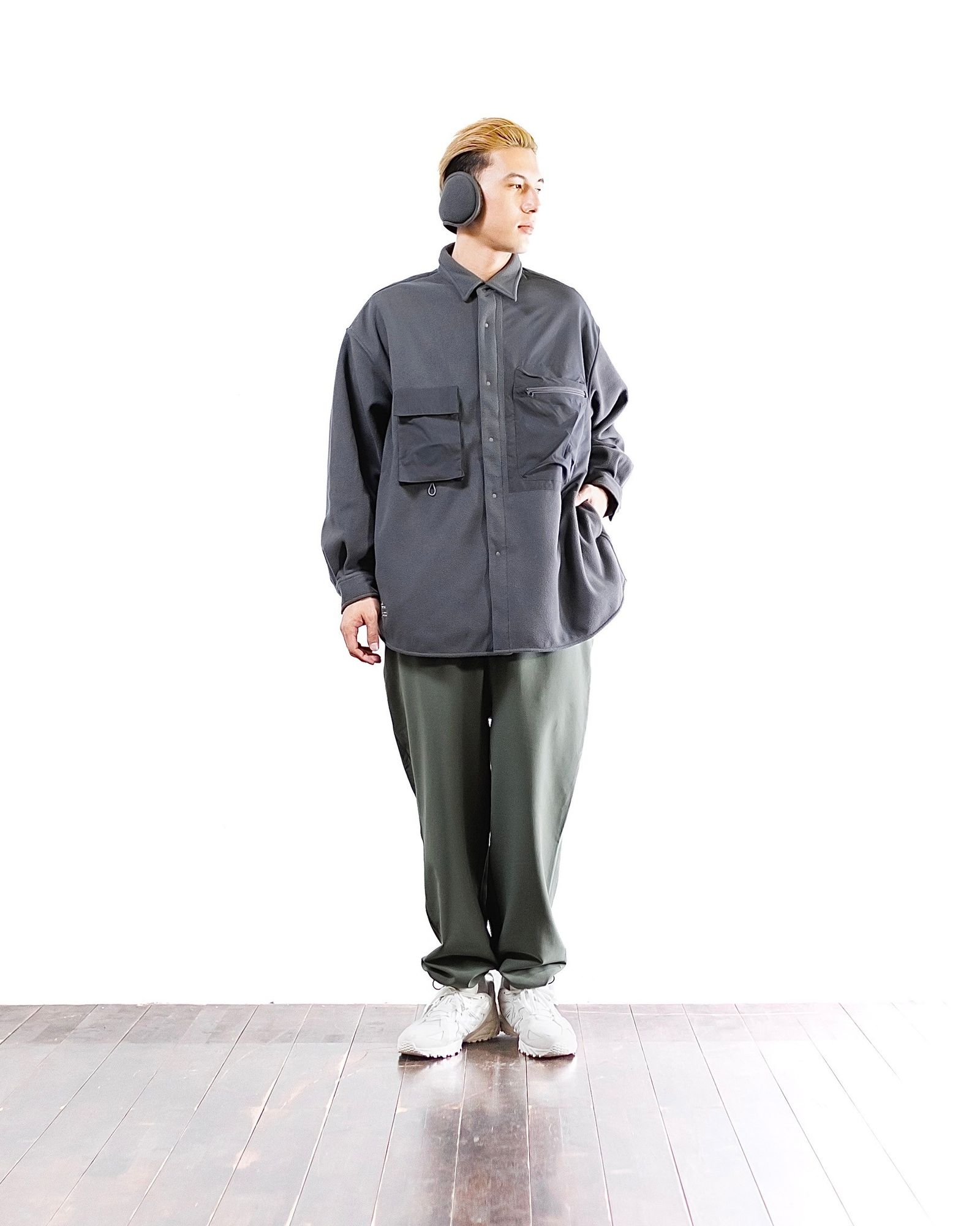 FreshService SYNTHETIC FLEECE SHIRT(GRAY)スタイル 10月5日(土)新作