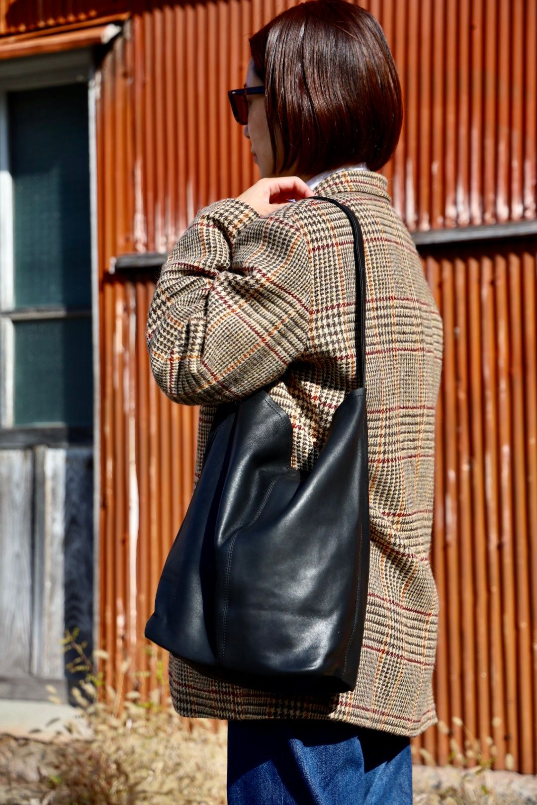 Morphée - Morphee / モルフェトートバッグ CYLINDER M(CYM -BLK-1