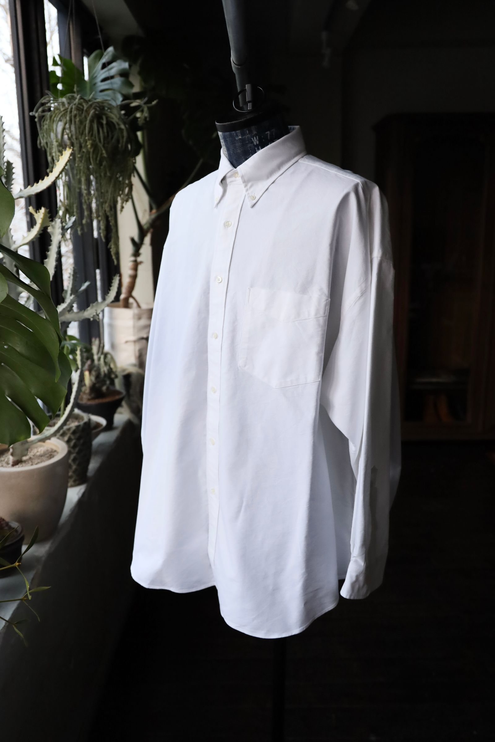 Graphpaper - グラフペーパー25SS Oxford L/S Oversized B.D Shirt
