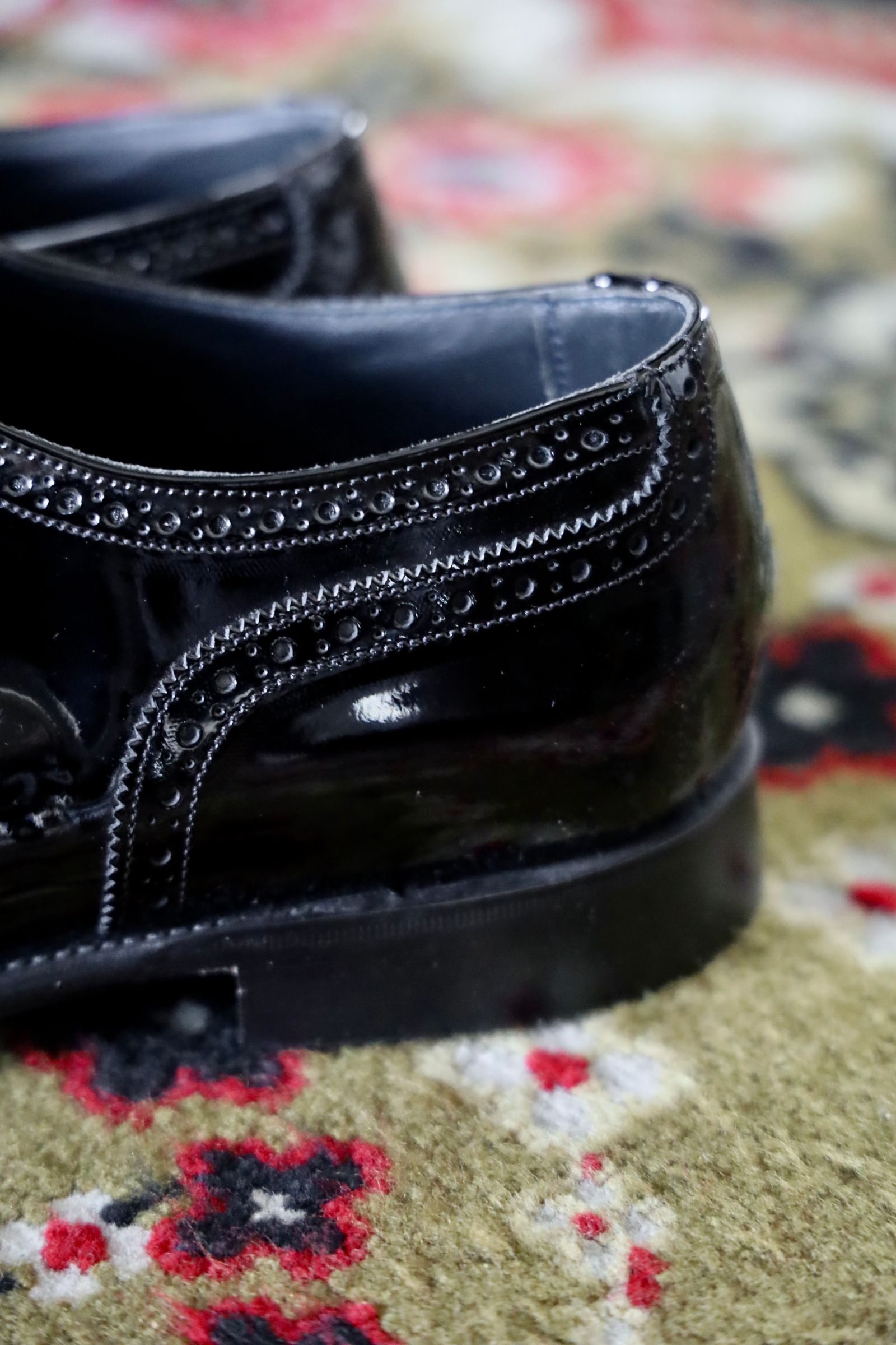 JUNYA WATANABE MAN - ジュンヤワタナベマン x TRICKERS 25SS エナメル