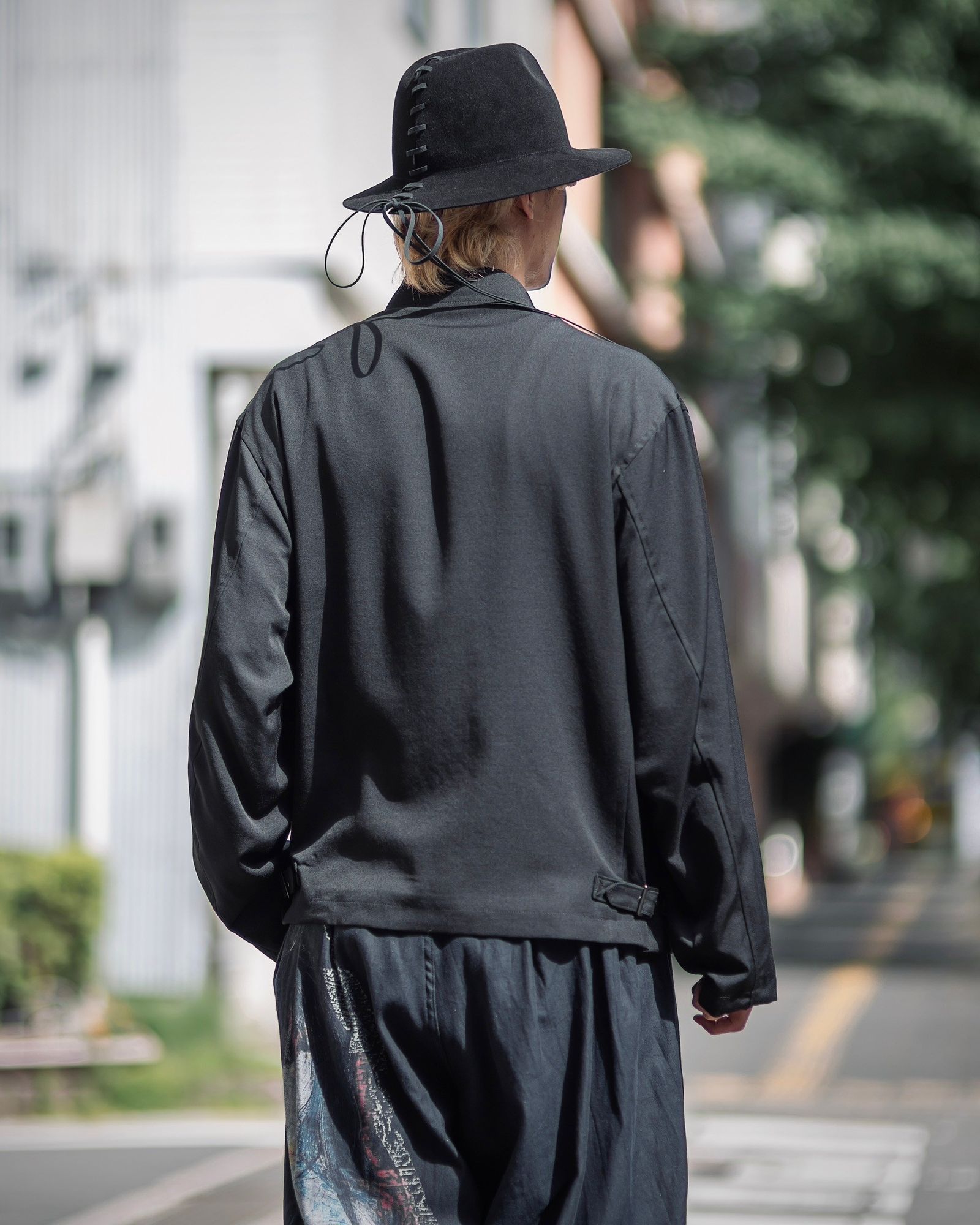 yohji yamamoto Pour Homme 24AW 衿タブ フルジップブルゾン style