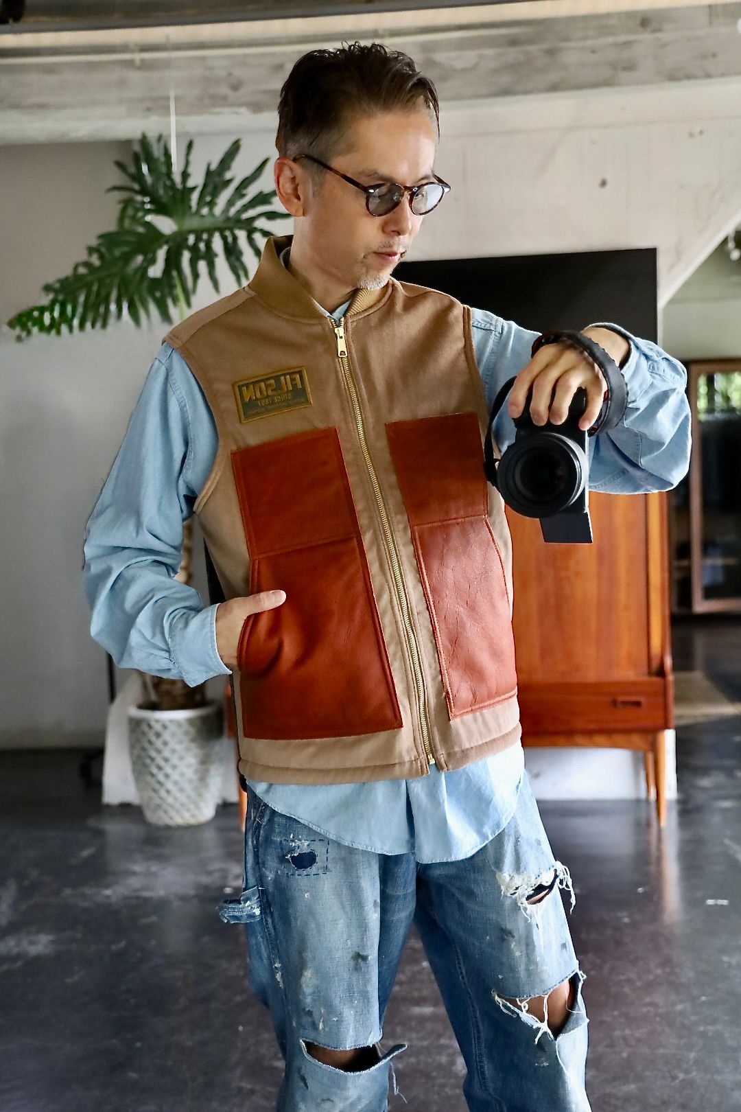 JUNYA WATANABE MAN - ジュンヤワタナベマン FILSON Wネーム ツイード