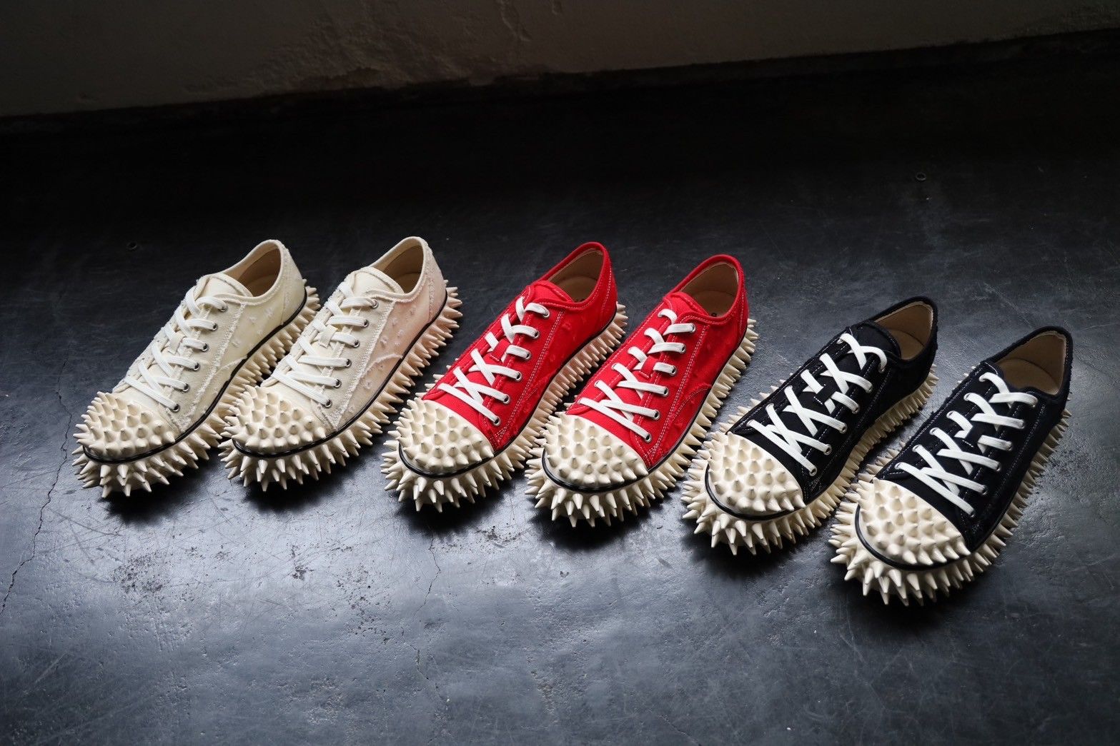 doublet - doublet 25SS ダブレットスニーカーSPIKY CANVAS SNEAKER