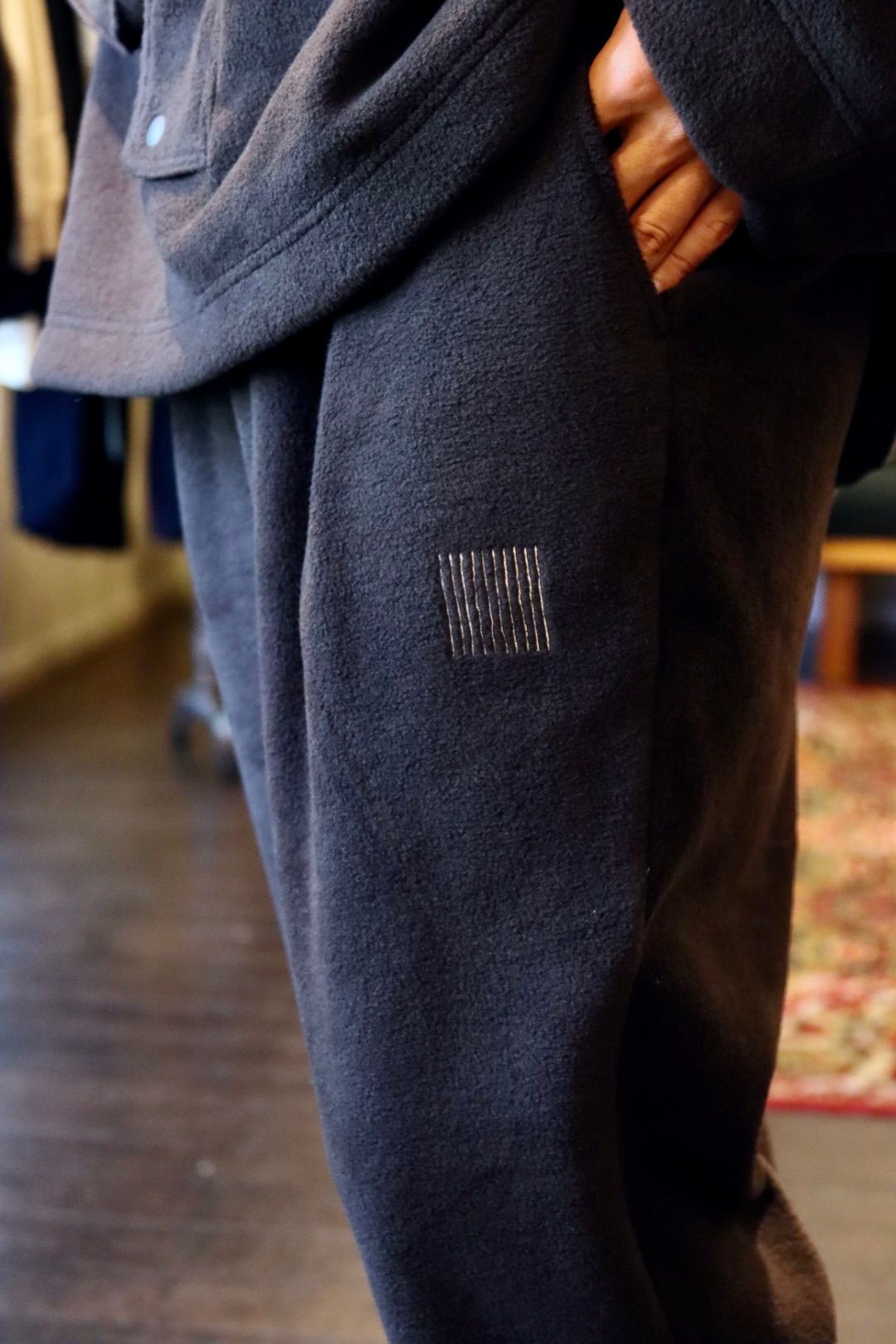 S.F.C 新作FLEECE HOODIE JACKET