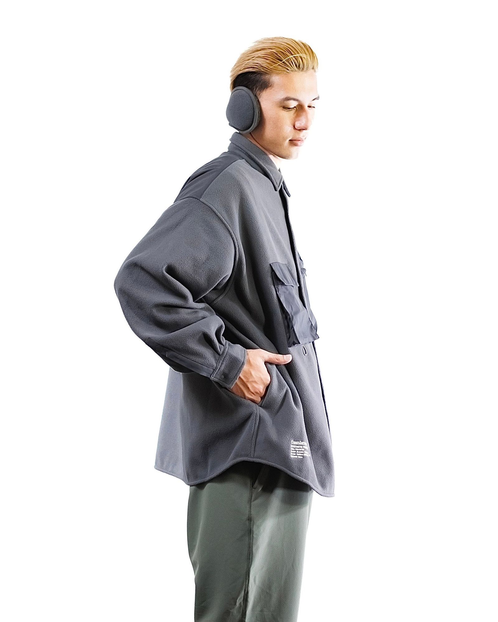 FreshService SYNTHETIC FLEECE SHIRT(GRAY)スタイル 10月5日(土)新作