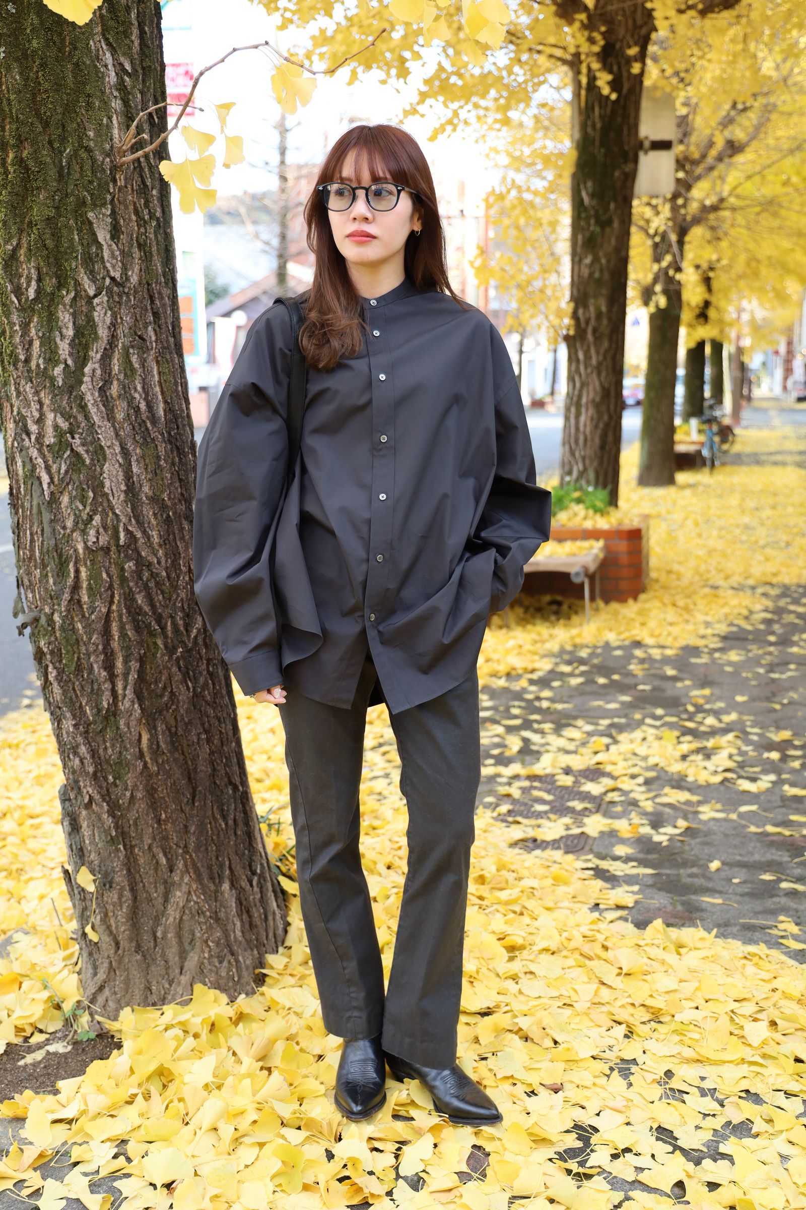 バンドカラーシャツ | MARK