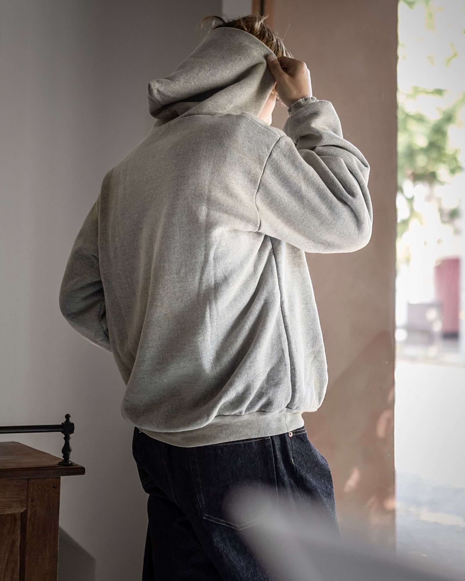 A.PRESSE - アプレッセ Vintage Zip Sweat Hoodie(24AAP-05-09K)ASH