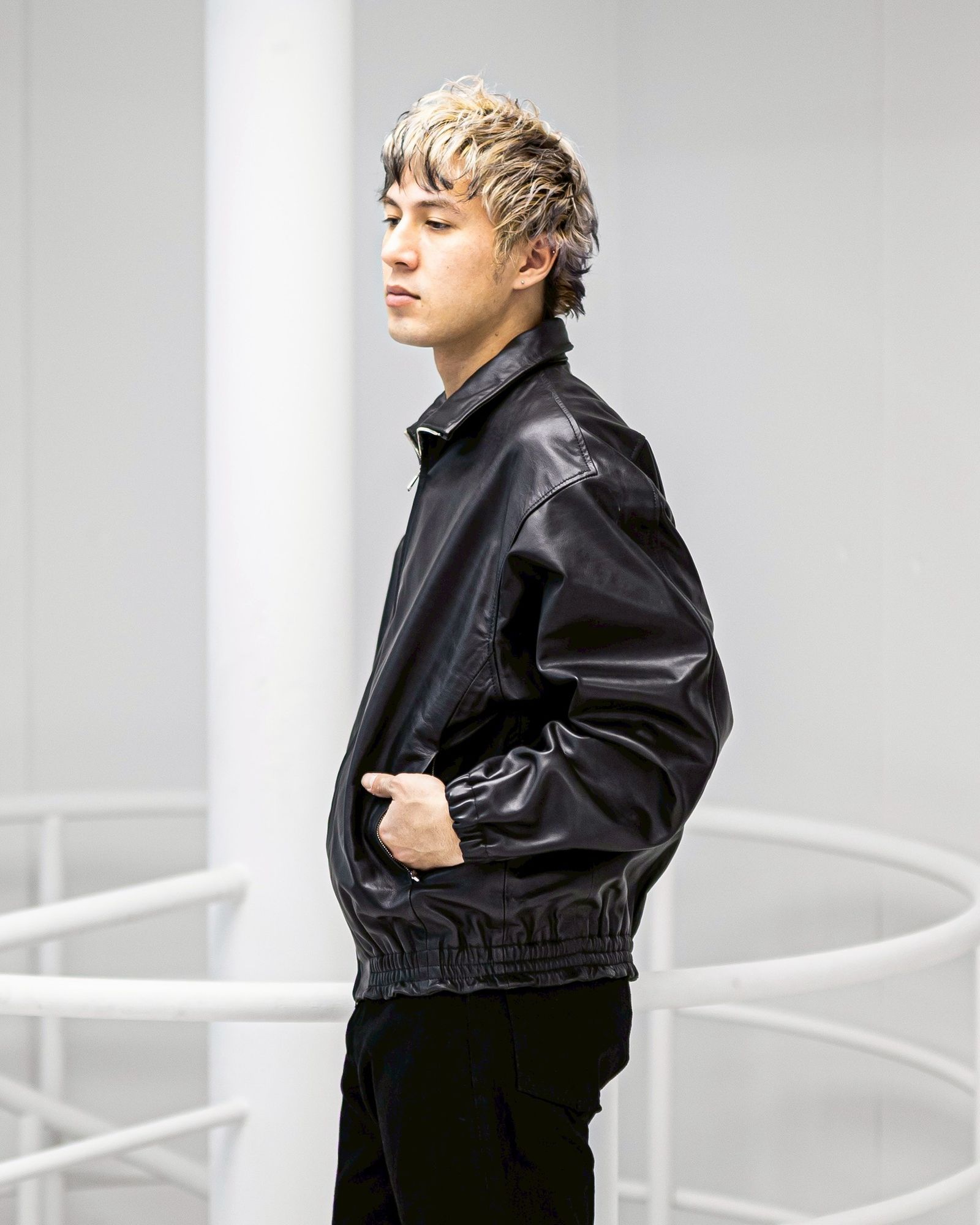 YOKE Carf Leather Truck Jacket (BLACK)1月24(土)新作発売！ | 7772