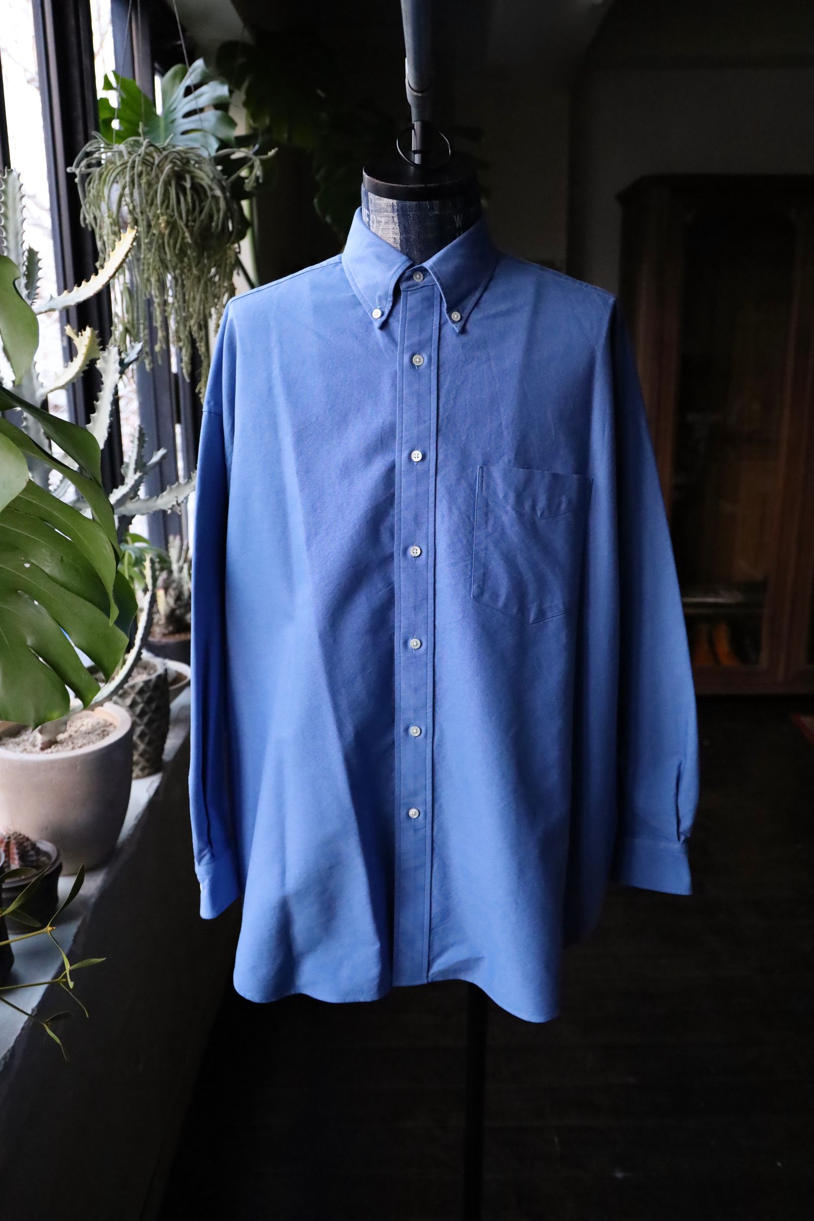 Graphpaper - グラフペーパー25SS Oxford L/S Oversized B.D Shirt