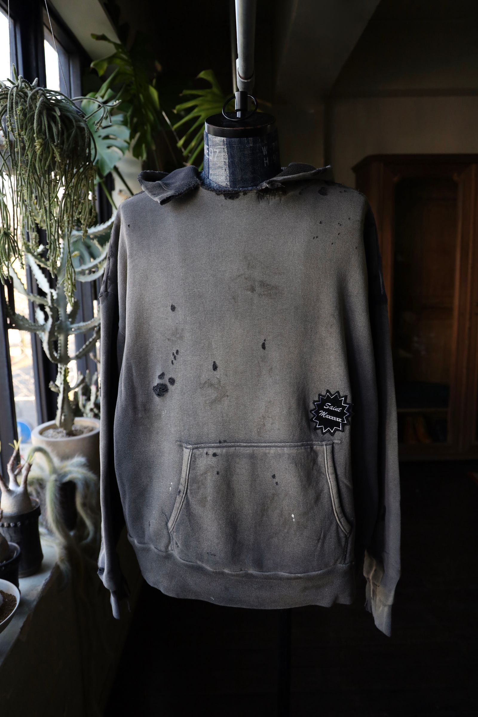 SAINT M×××××× - セントマイケル DBL FC ZIP HOODIE (SM-YS1-0000-042