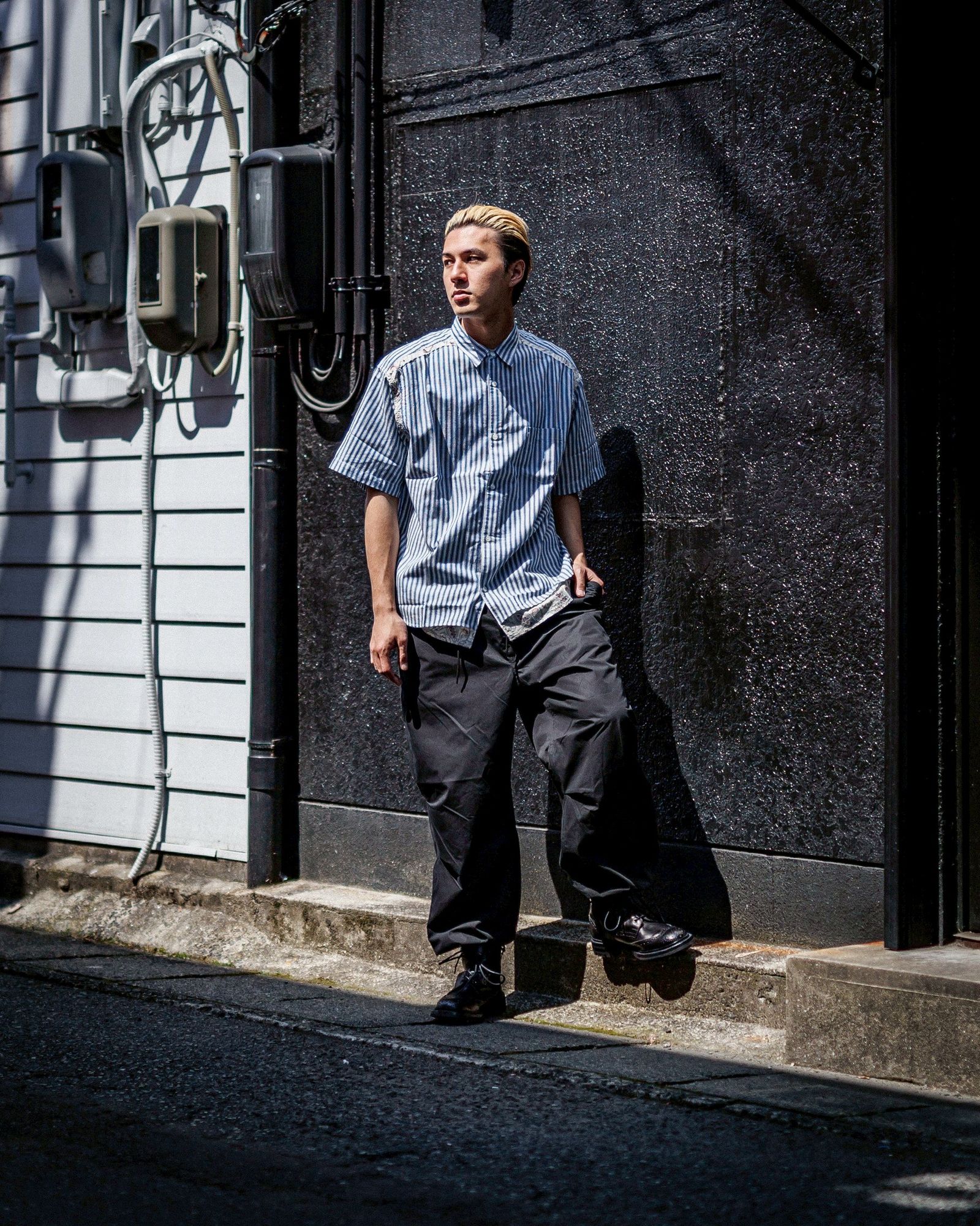 COMME des GARCONS HOMME ストライプ柄S/Sシャツ スタイル | 6483 | MARK