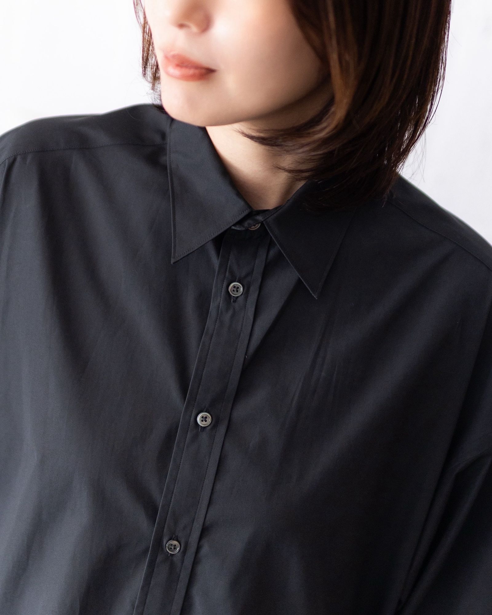 Graphpaper - Graphpaper 25AW Women's High Count Broad L/S