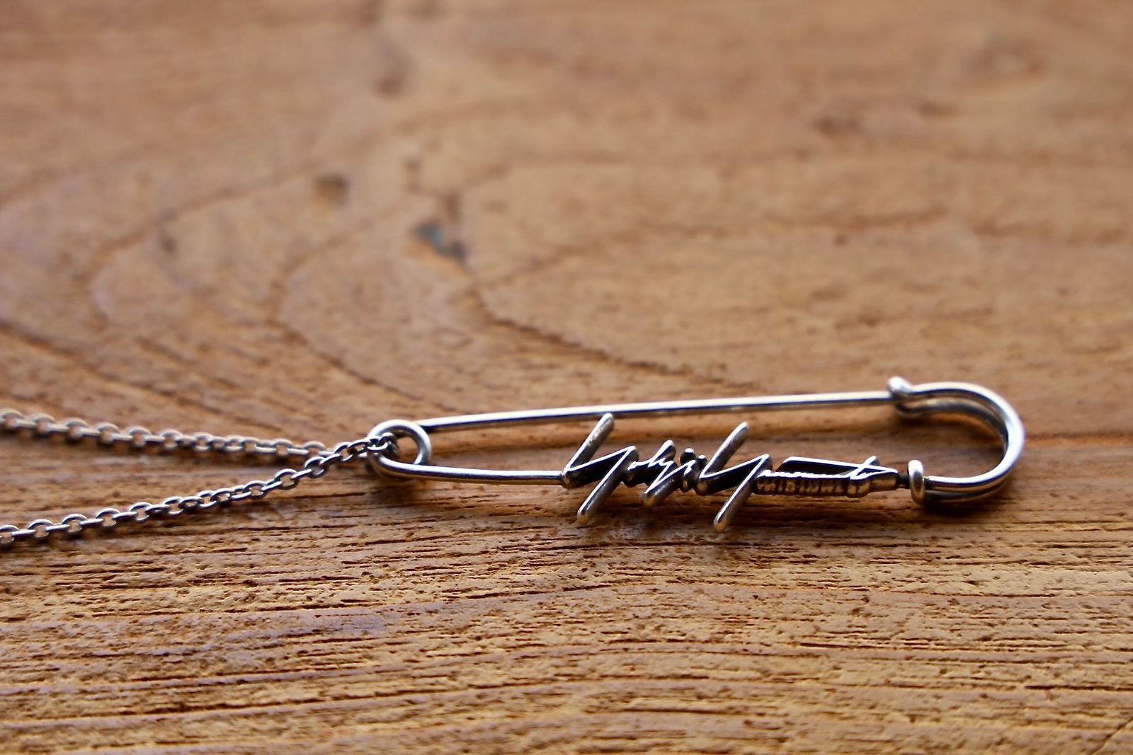 yohji yamamoto - ヨウジヤマモト ネックレス,ピンANTIQUE SV COAT