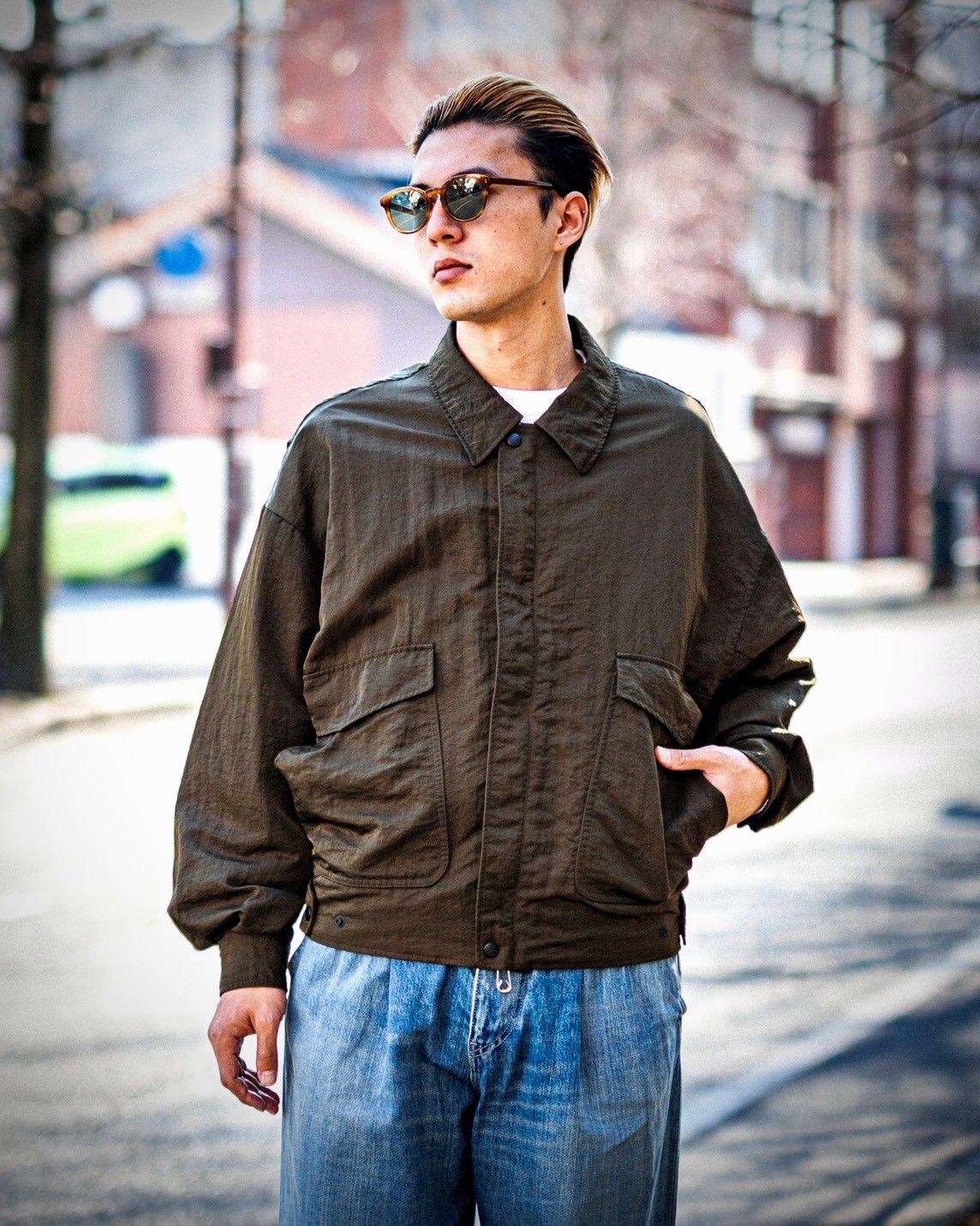 YOKE NYLON BOMBER JACKET 1月18日(土)新作発売！ | 5983 | MARK