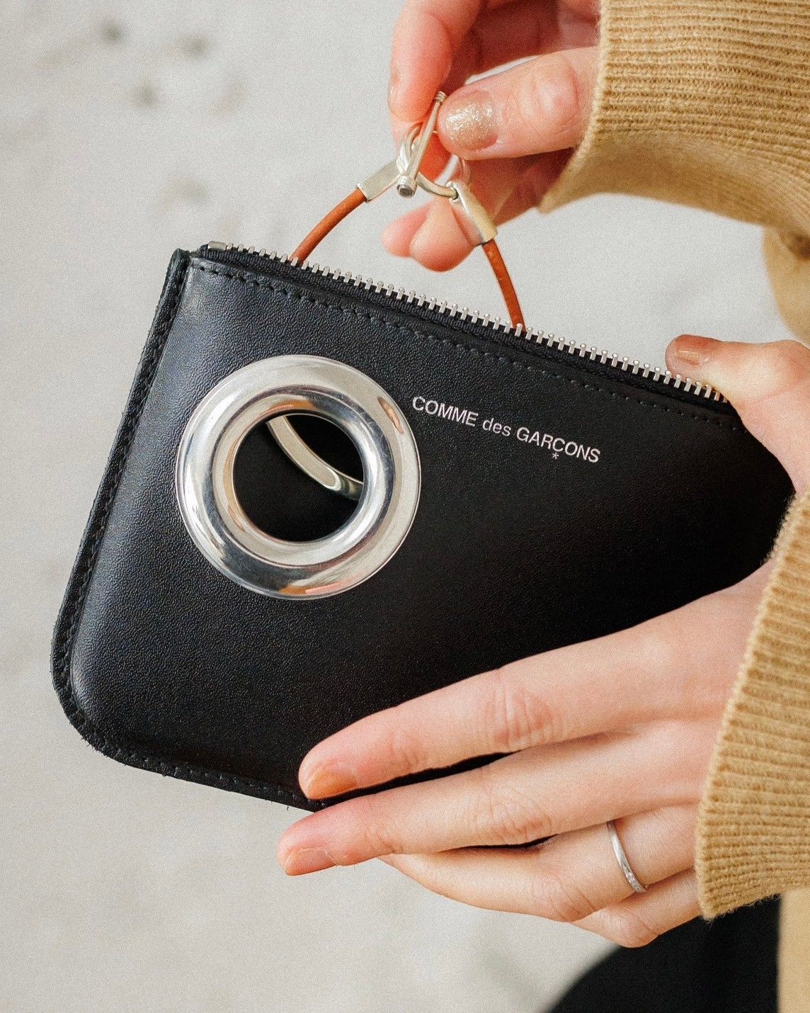 Wallet COMME des GARCONS - コムデギャルソン 財布 SILVER EYELET