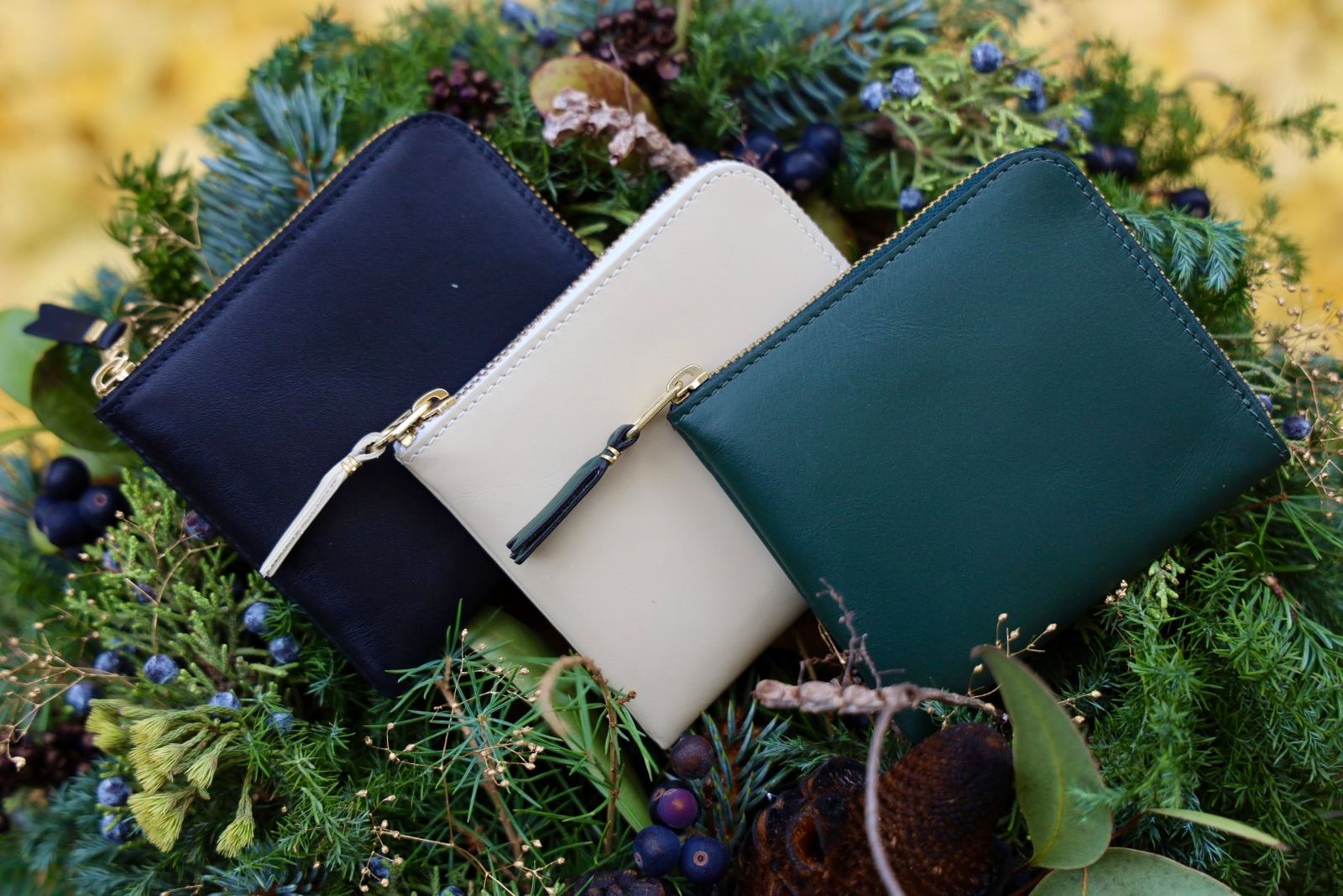 Wallet COMME des GARCONS - コムデギャルソン L字型ZIP財布(SA3100