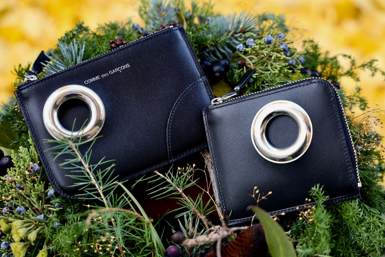 Wallet COMME des GARCONS - コムデギャルソン 財布 SILVER EYELET