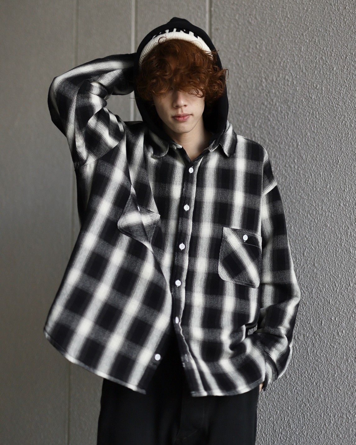 SAINT Mxxxxxx セントマイケル 23AW CHECK SHIRT PARKAスタイル | 3960