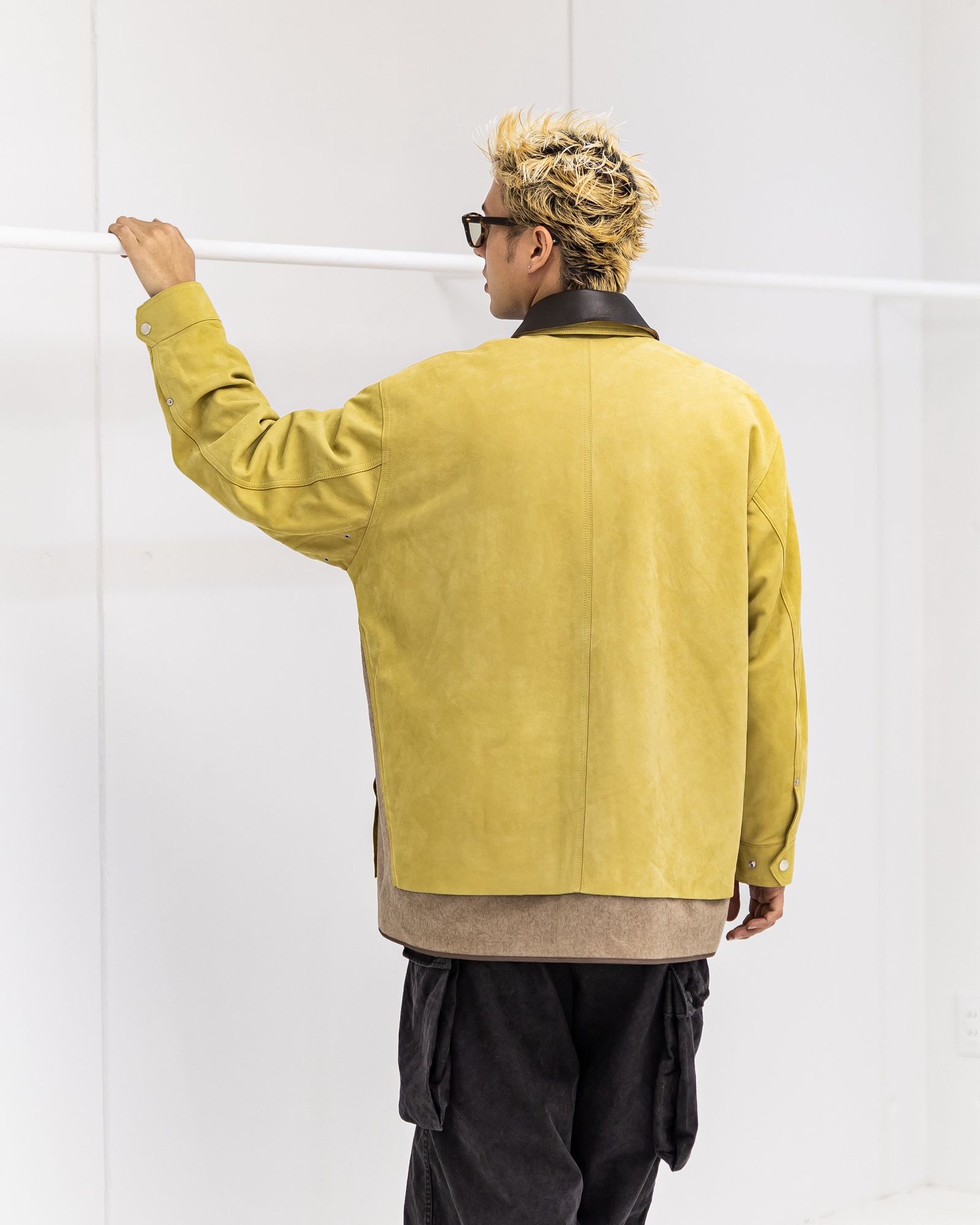 YOKE - ヨーク 25FW カバーオールNuback Leather Coverall Jacket