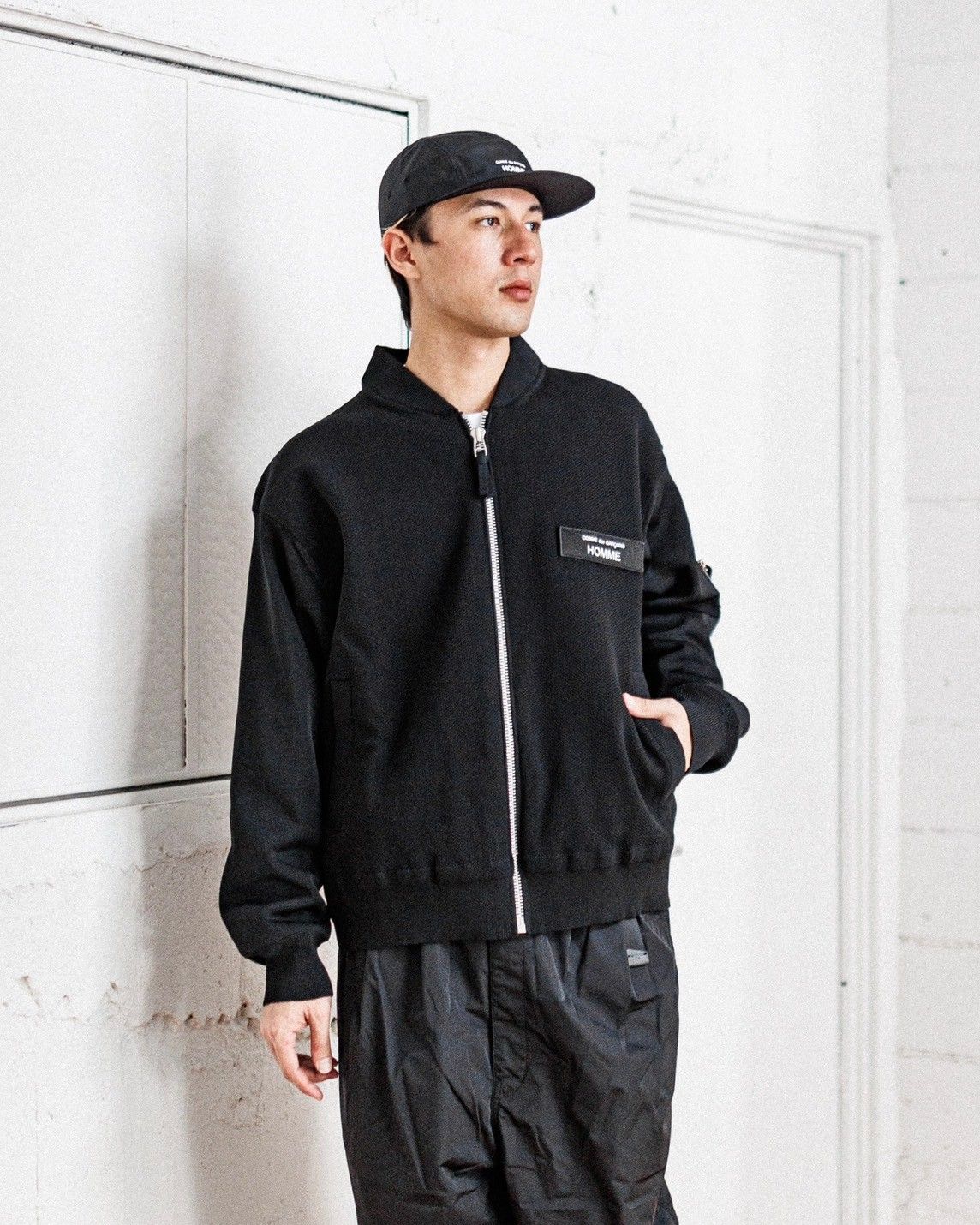 COMME des GARCONS HOMME エステルメッシュジャケット スタイル 2月8日