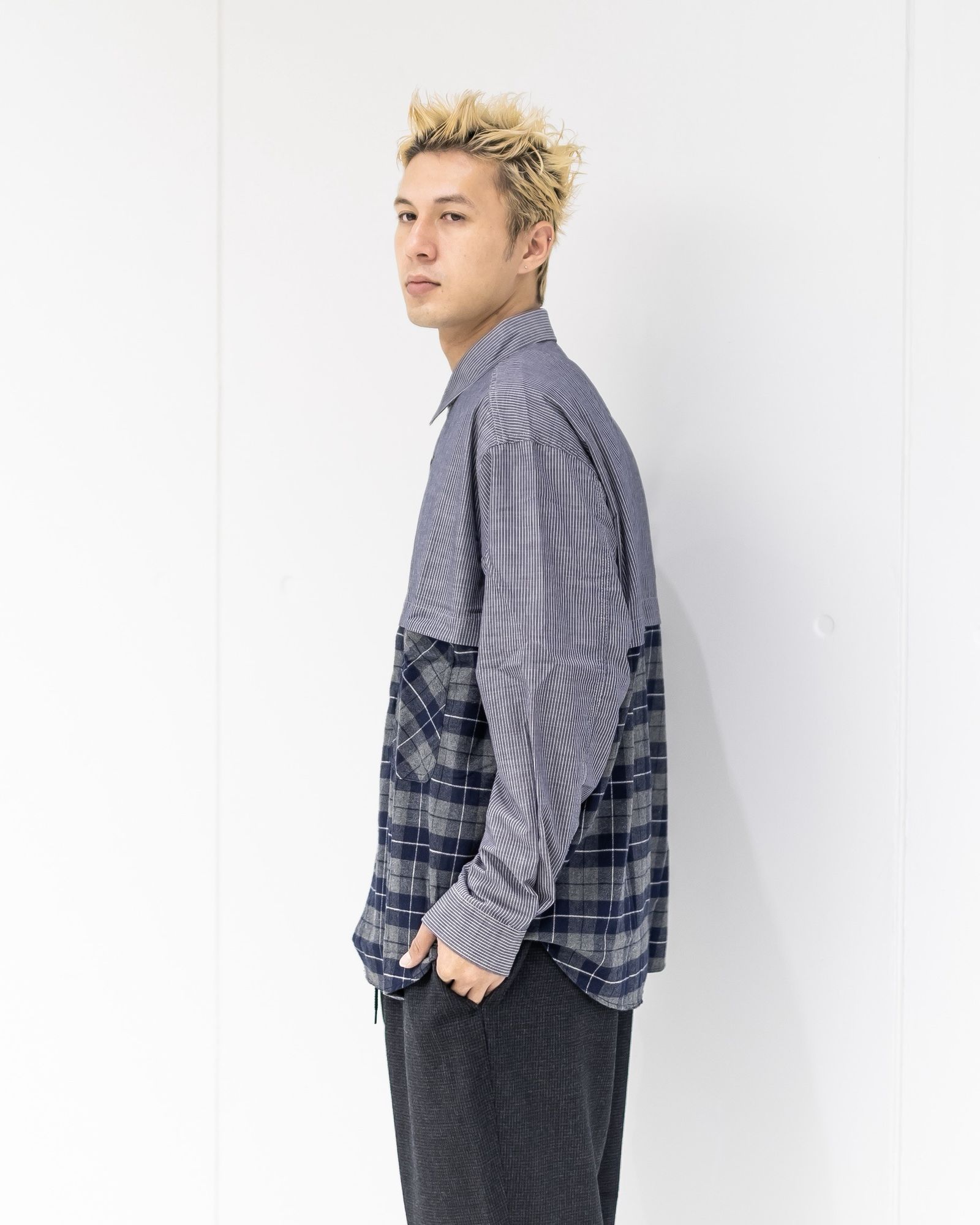 COMME des GARCONS HOMME 綿ストライプシャツ 10月3日(金)新作発売