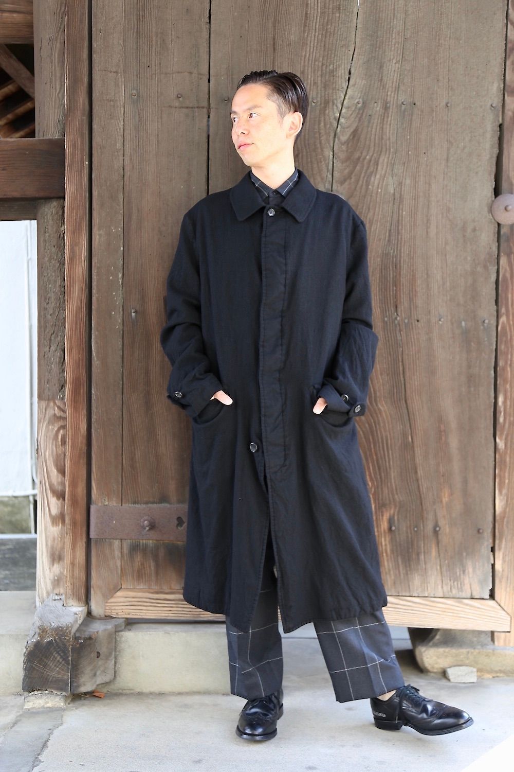 COMME des GARCONS HOMME ウールサージコート | MARK
