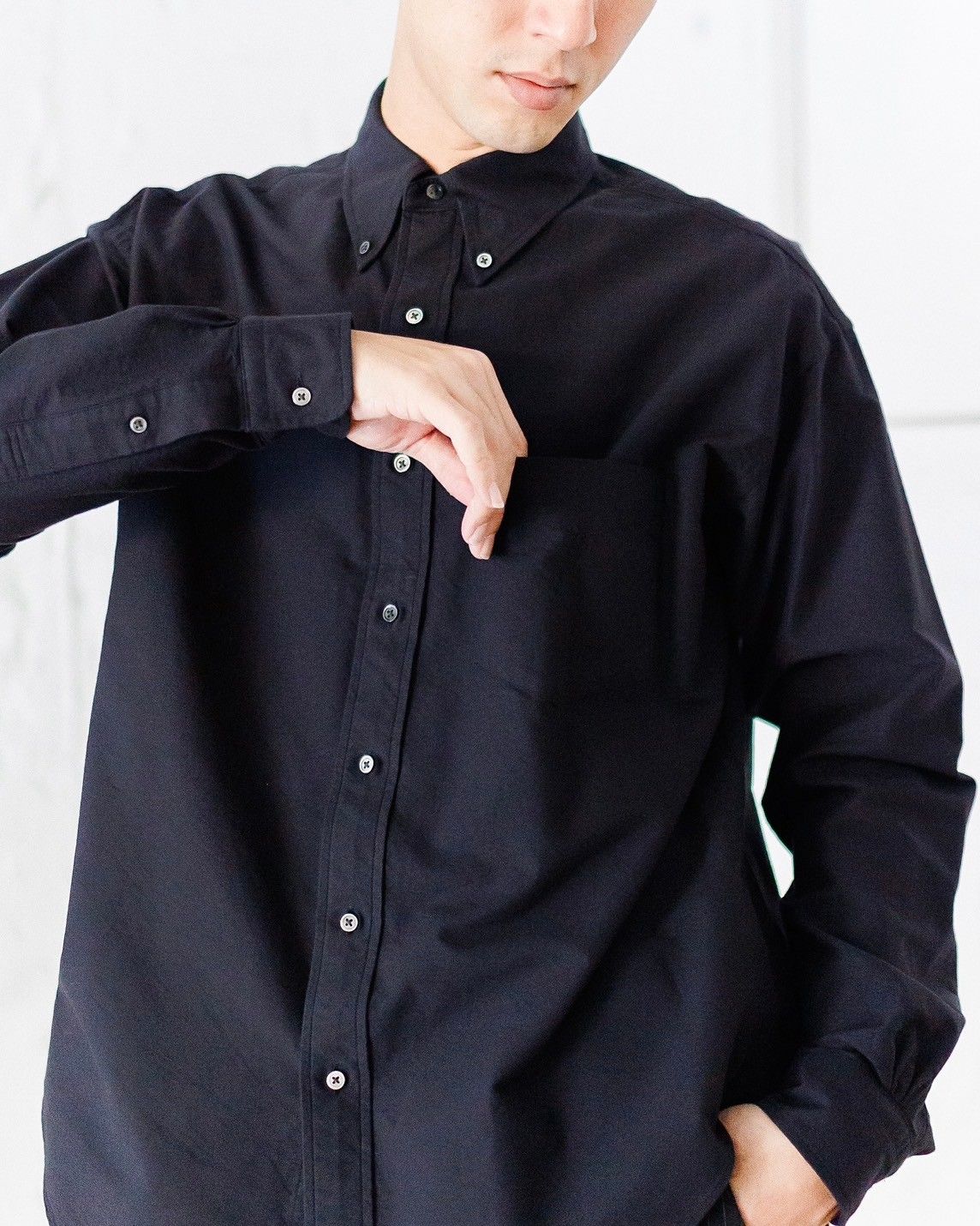 Graphpaper - グラフペーパー26SS Oxford L/S B.D Box Shirt (GM261