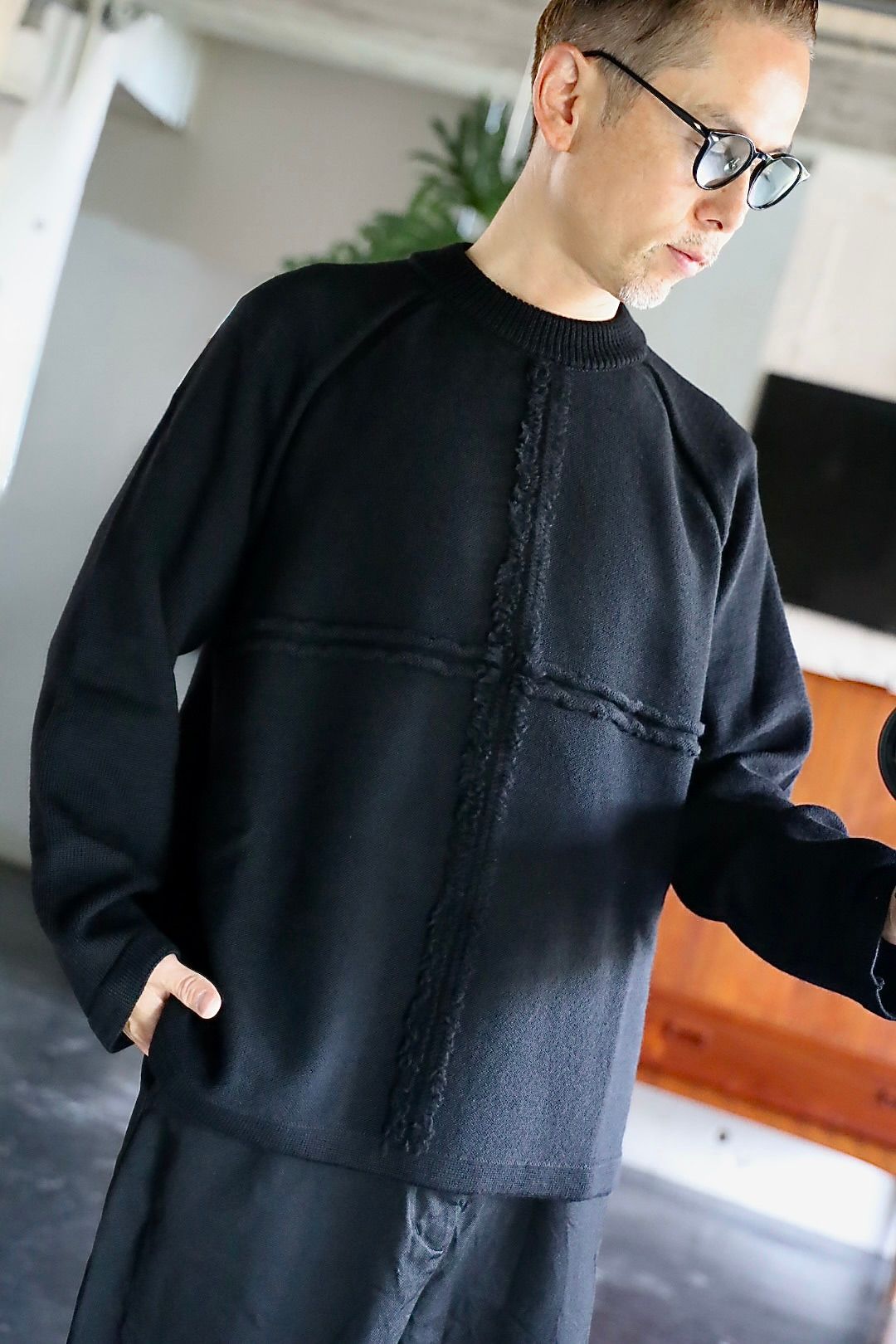 COMME des GARCONS HOMME - コムデギャルソンオム25FW 綿裏毛ジップ