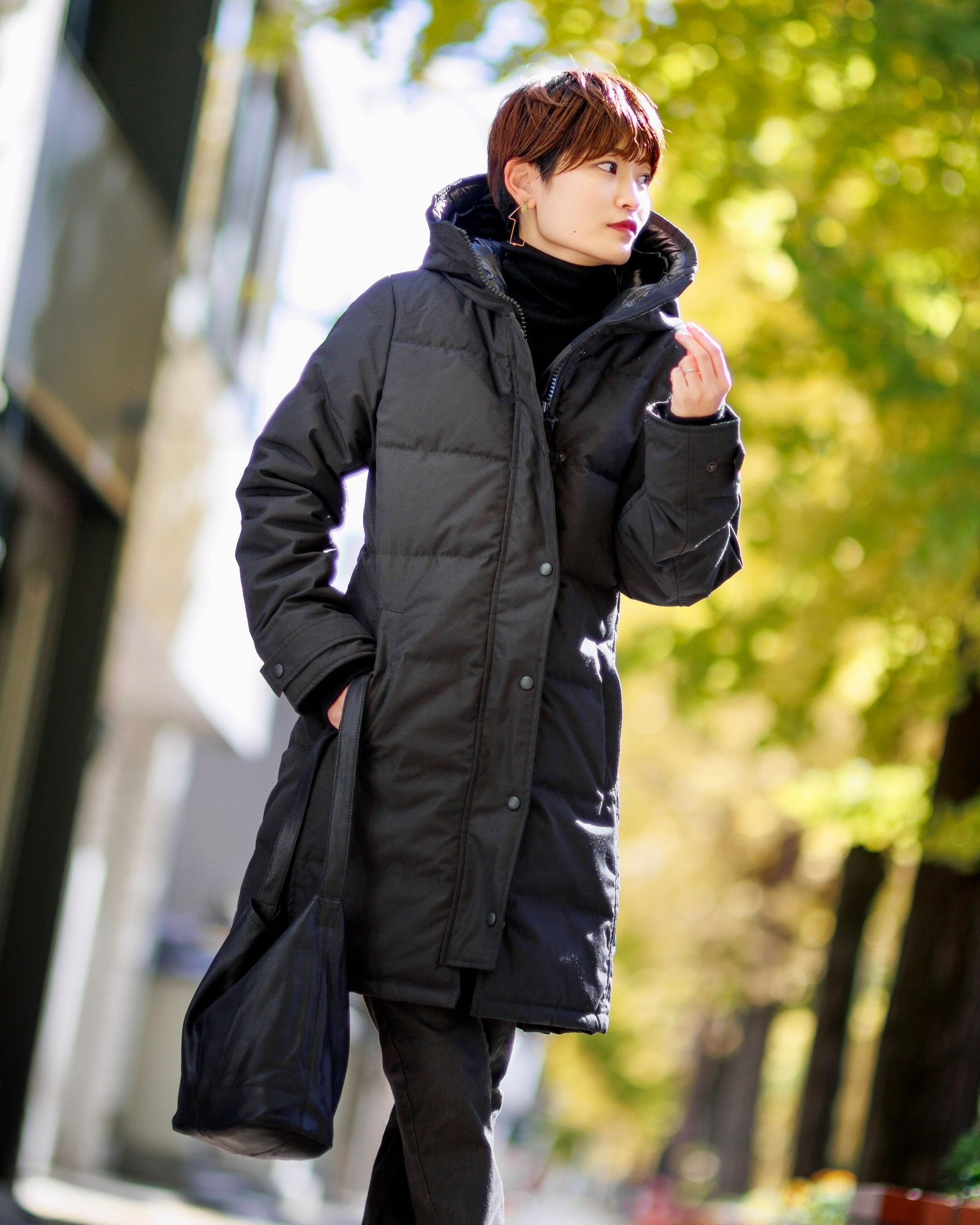CANADA GOOSE レディース新作Shelburne Parka Black Label style