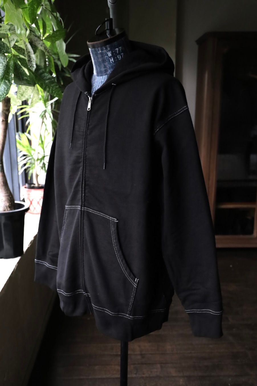 COMME des GARCONS HOMME - コムデギャルソンオム25FW 綿裏毛ジップ