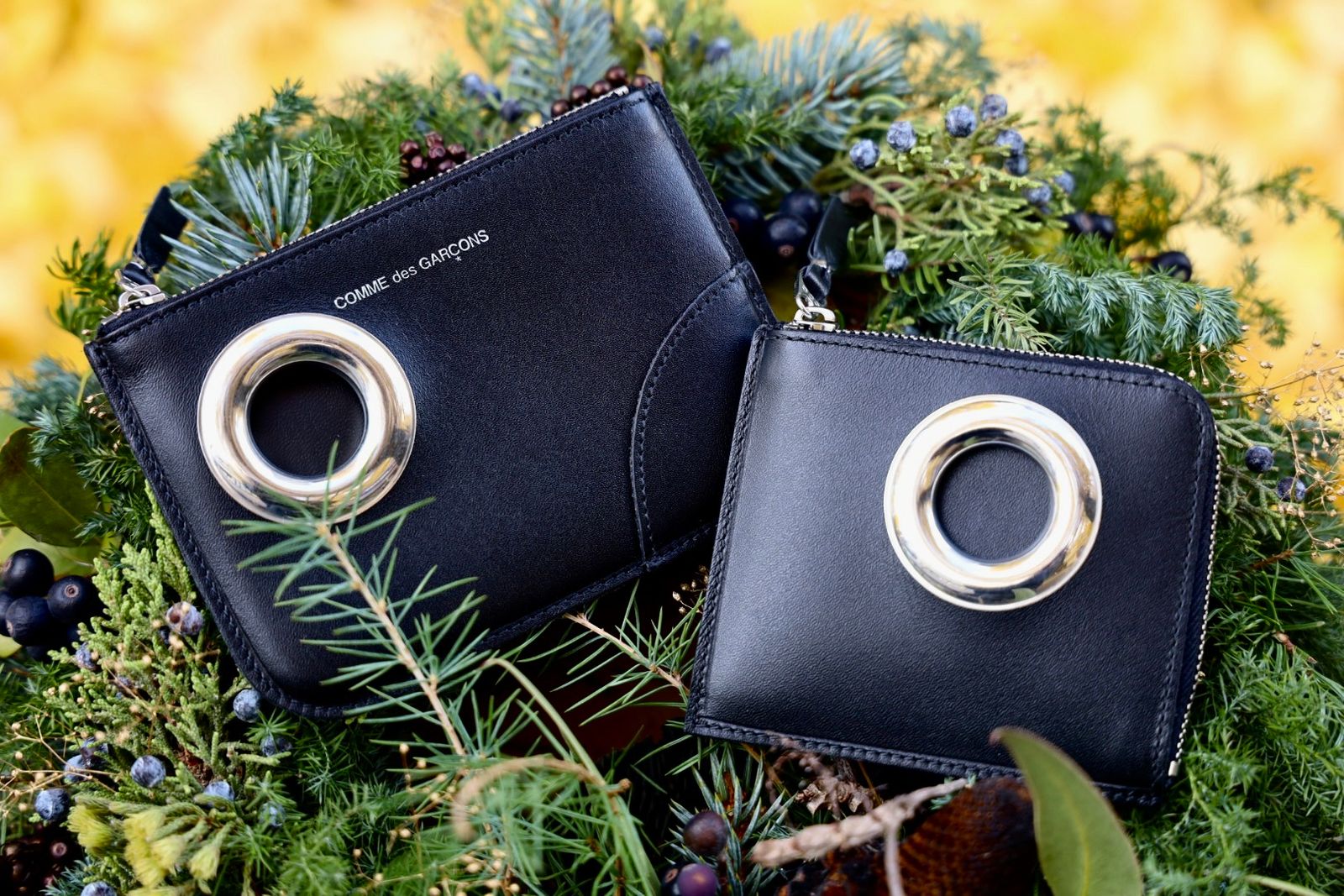 Wallet COMME des GARCONS - コムデギャルソン 財布 SILVER EYELET