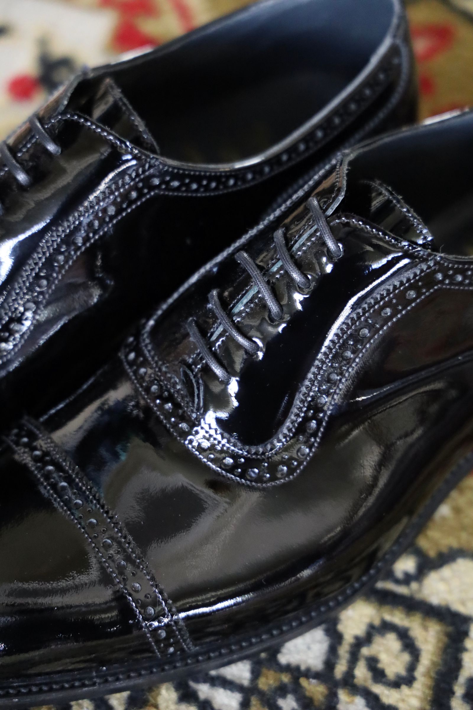 JUNYA WATANABE MAN - ジュンヤワタナベマン x TRICKERS 25SS エナメル